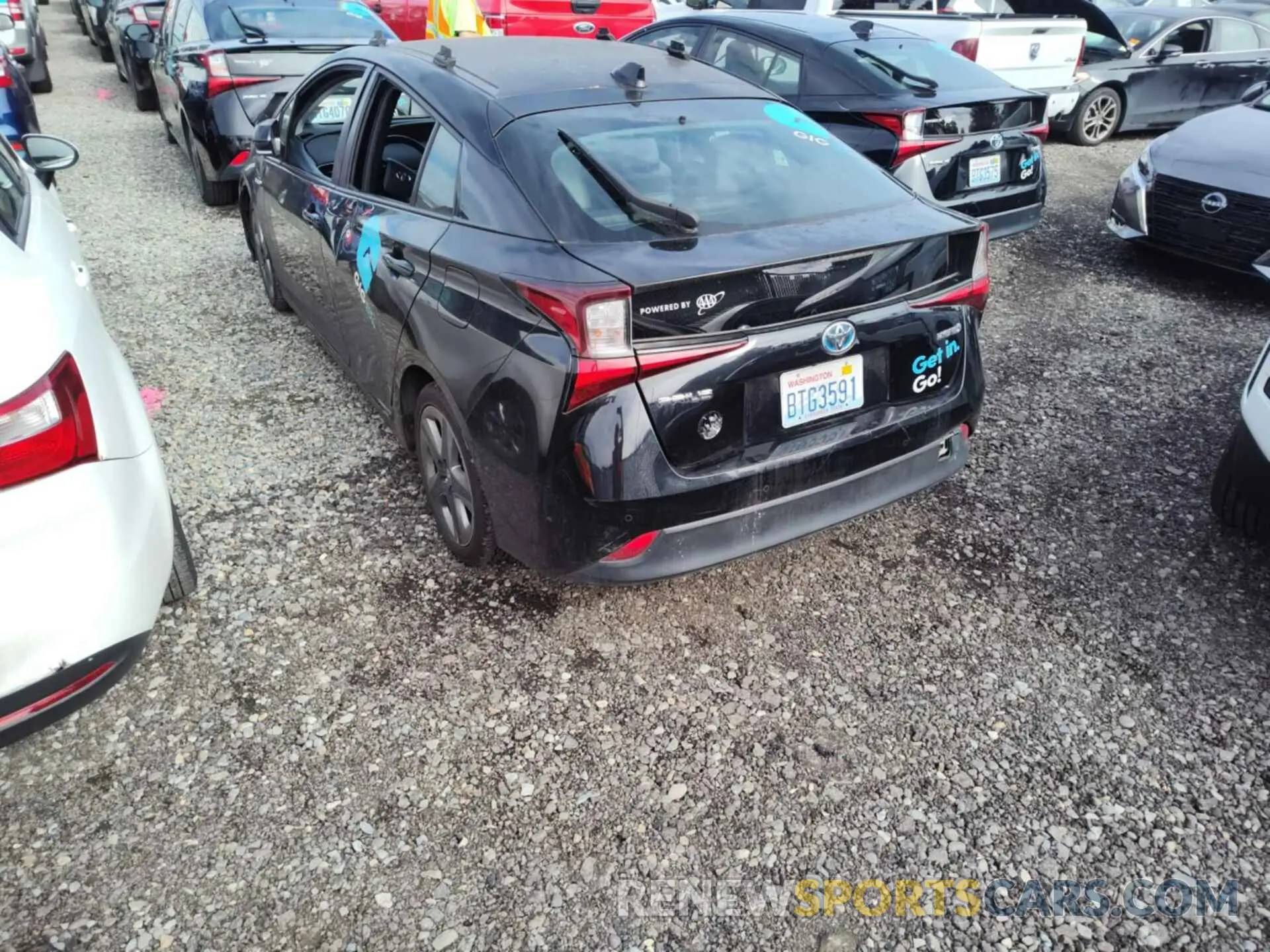 35 Фотография поврежденного автомобиля JTDKARFU6L3115984 TOYOTA PRIUS 2020