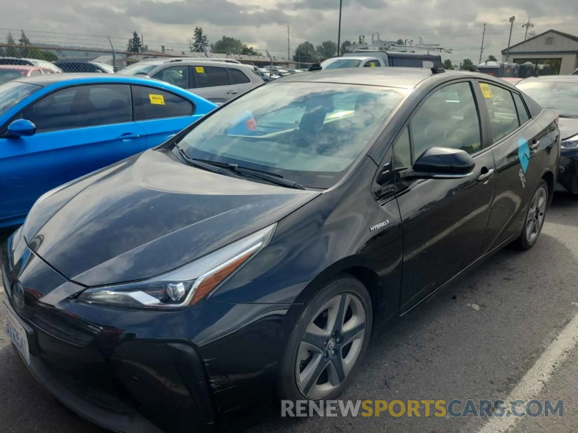 10 Photograph of a damaged car JTDKARFU6L3116360 TOYOTA PRIUS 2020