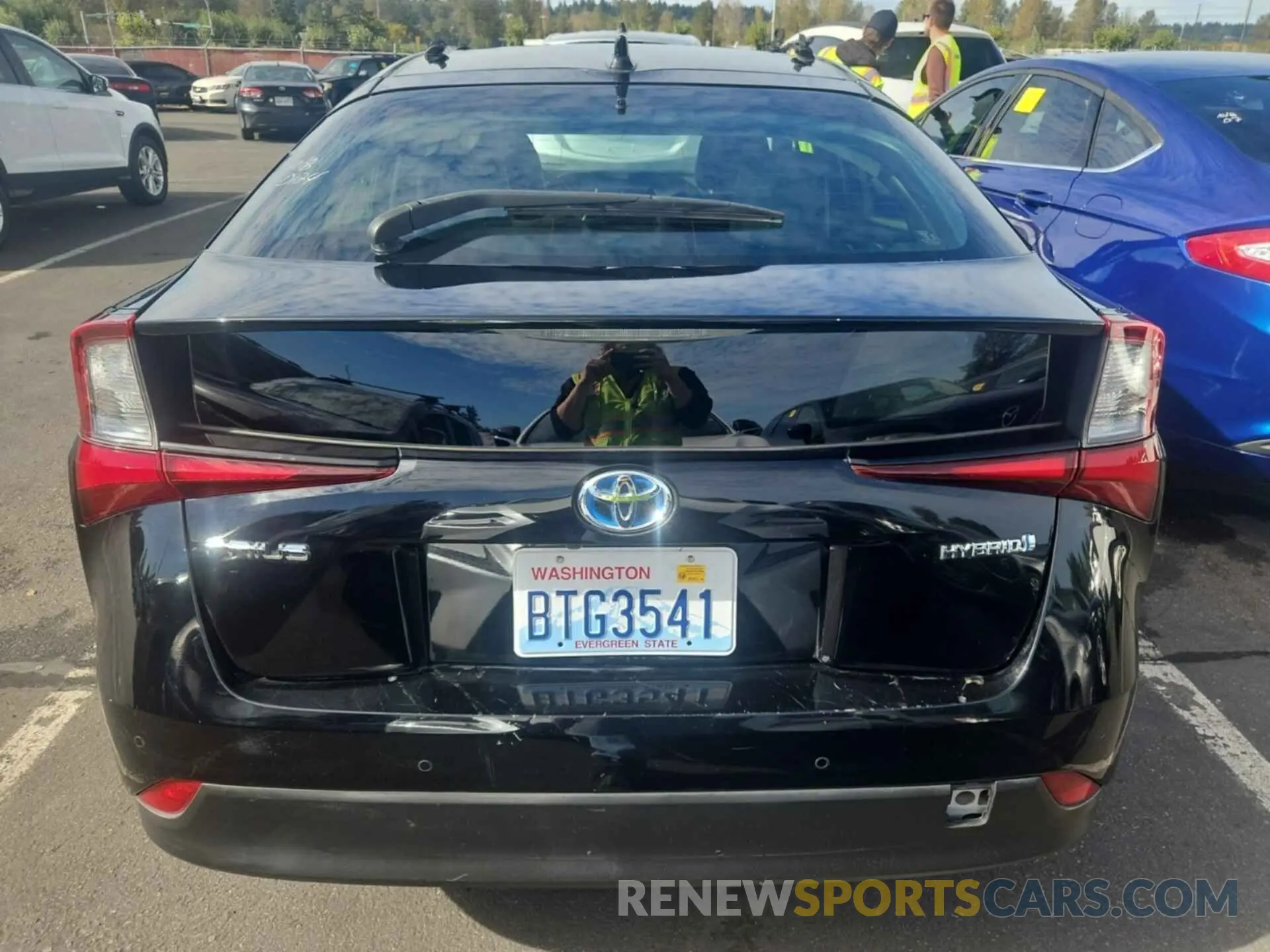 15 Photograph of a damaged car JTDKARFU6L3116360 TOYOTA PRIUS 2020