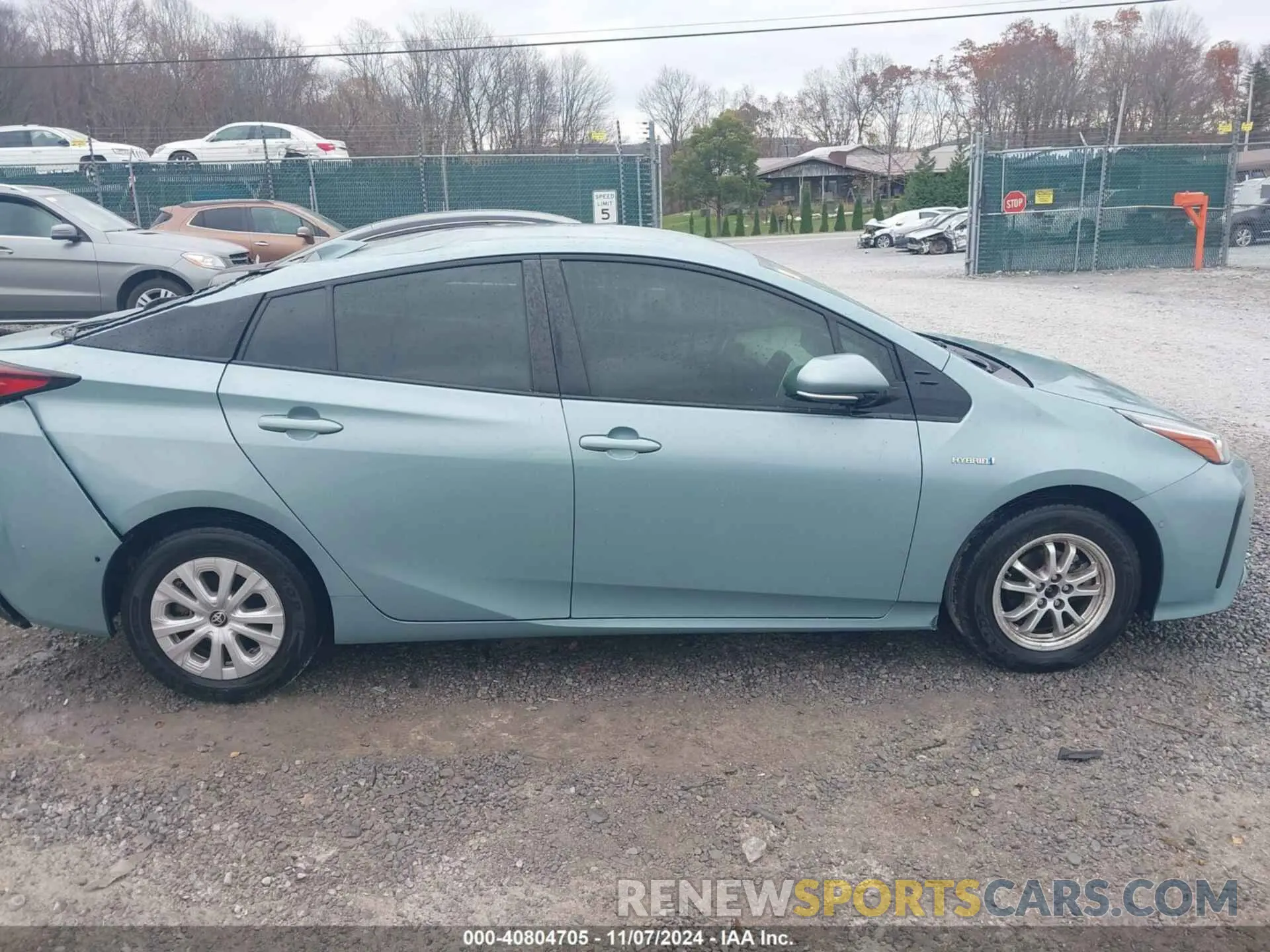 13 Фотография поврежденного автомобиля JTDKARFU6L3118741 TOYOTA PRIUS 2020