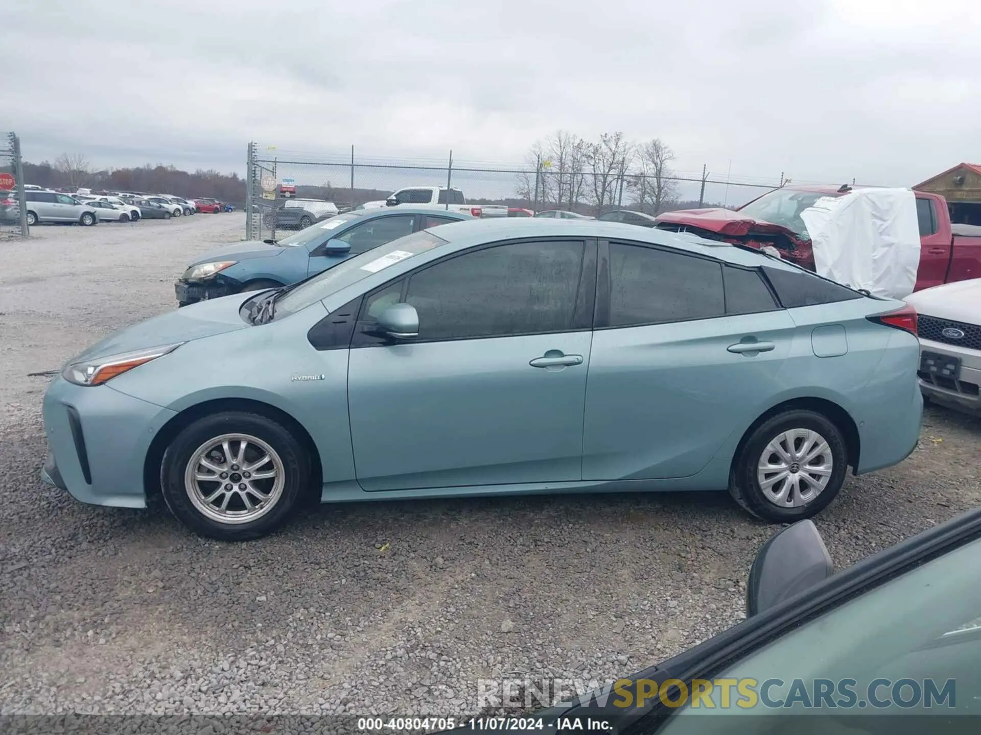 14 Фотография поврежденного автомобиля JTDKARFU6L3118741 TOYOTA PRIUS 2020