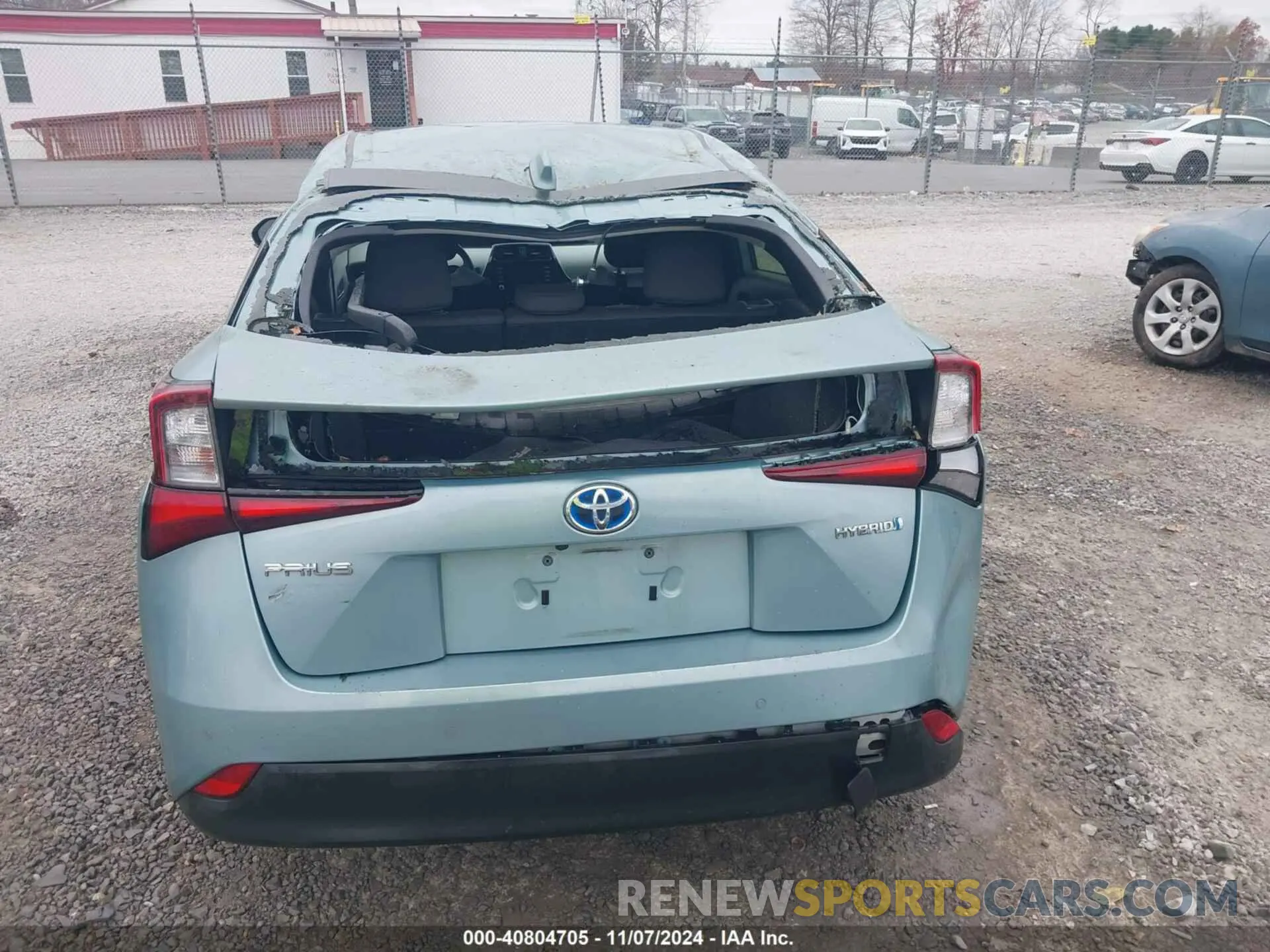 16 Фотография поврежденного автомобиля JTDKARFU6L3118741 TOYOTA PRIUS 2020