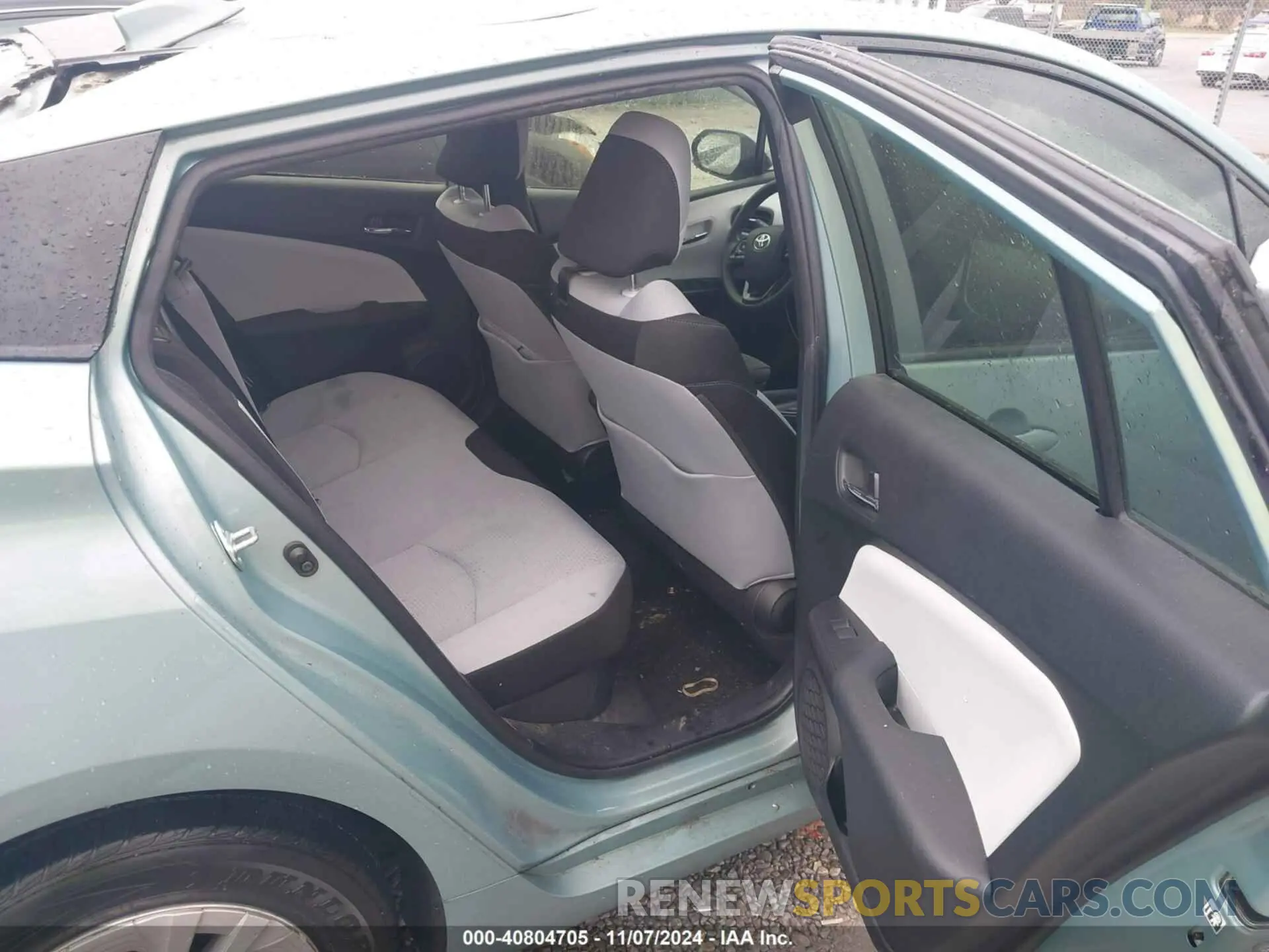 8 Фотография поврежденного автомобиля JTDKARFU6L3118741 TOYOTA PRIUS 2020