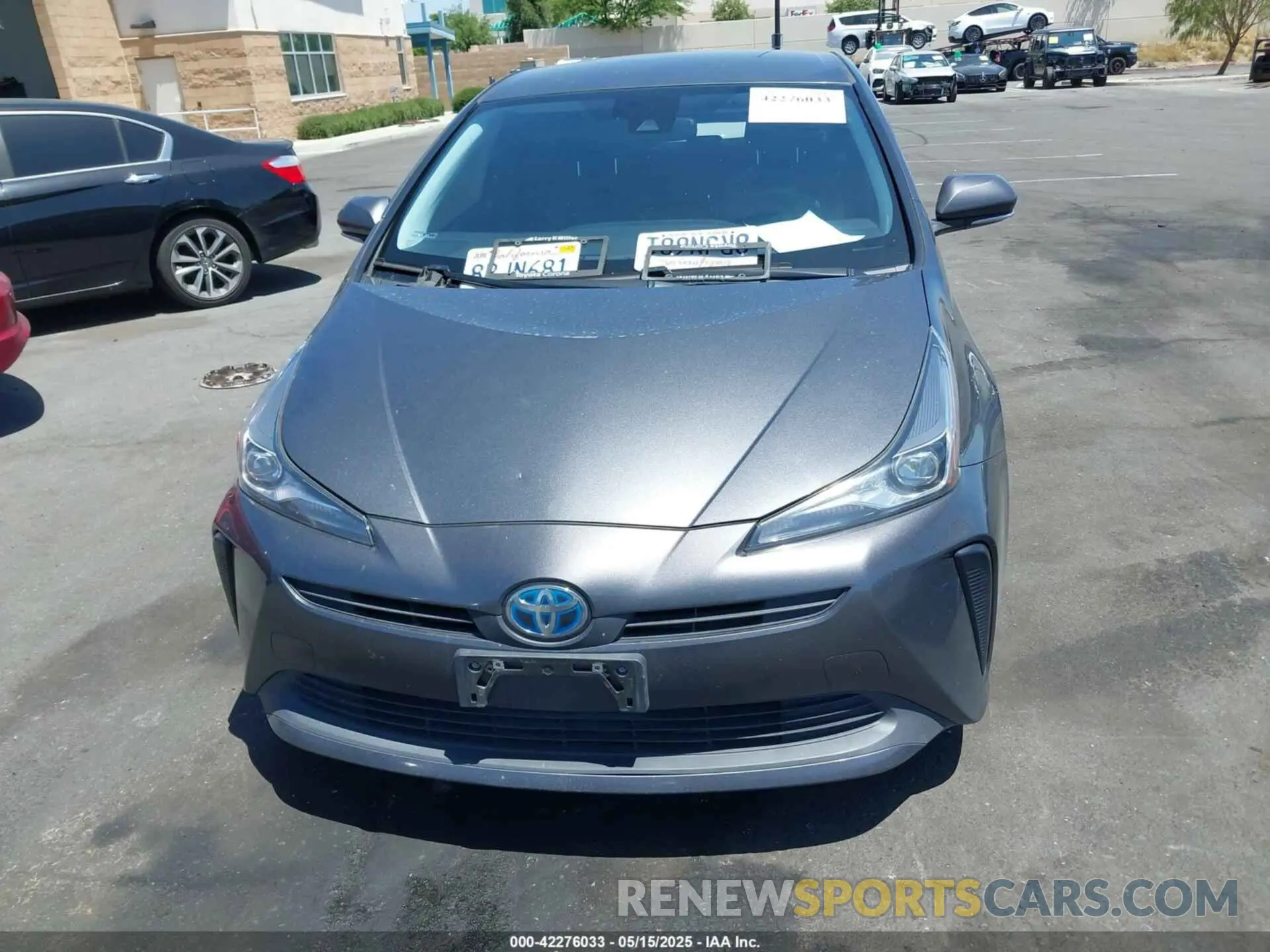 13 Фотография поврежденного автомобиля JTDKARFU6L3121929 TOYOTA PRIUS 2020