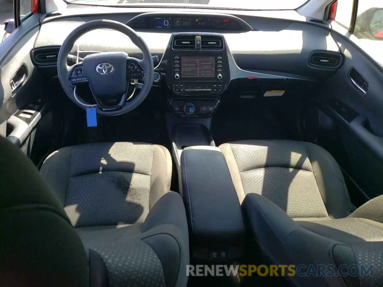 8 Photograph of a damaged car JTDKARFU7L3104671 TOYOTA PRIUS 2020