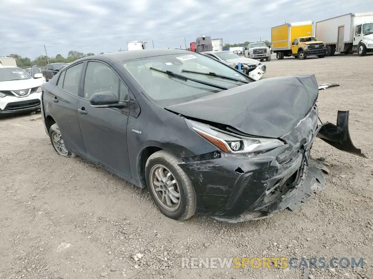 4 Photograph of a damaged car JTDKARFU7L3109854 TOYOTA PRIUS 2020