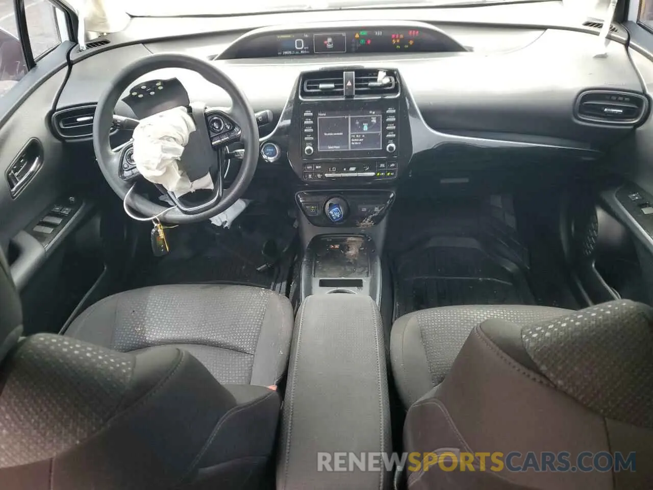 8 Фотография поврежденного автомобиля JTDKARFU7L3110860 TOYOTA PRIUS 2020