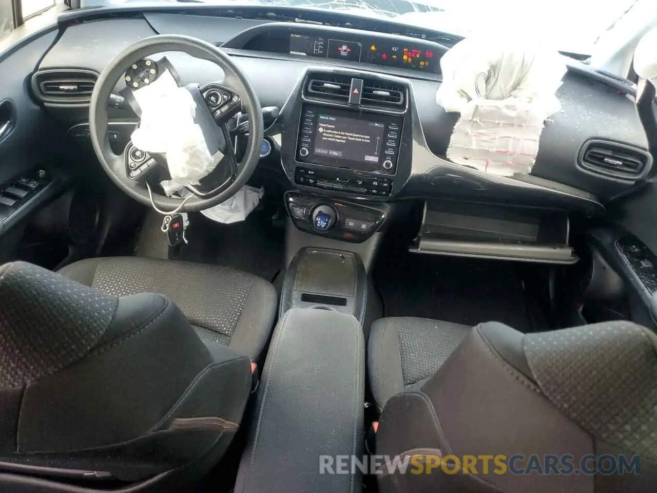 8 Фотография поврежденного автомобиля JTDKARFU7L3118070 TOYOTA PRIUS 2020