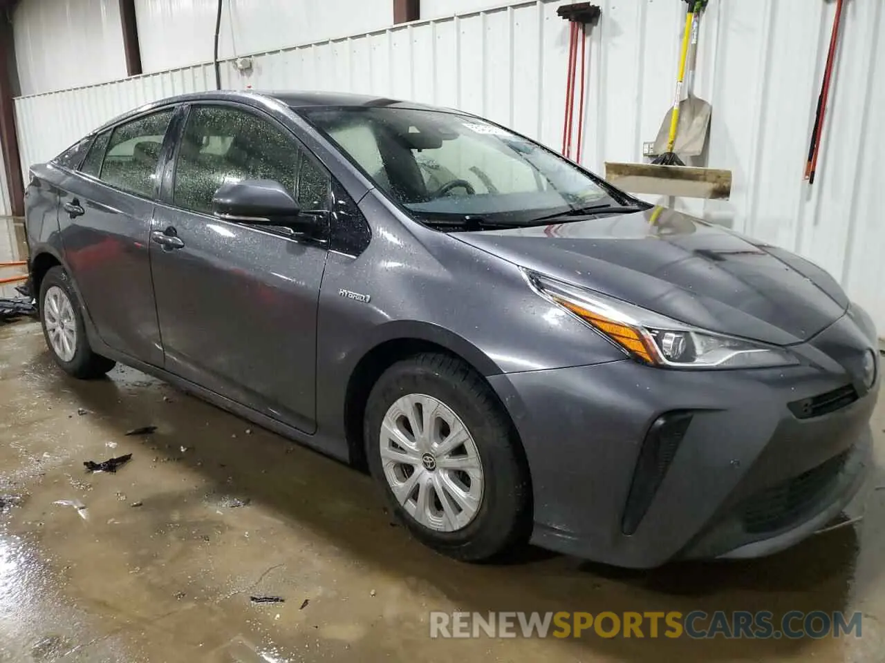 4 Photograph of a damaged car JTDKARFU7L3124855 TOYOTA PRIUS 2020