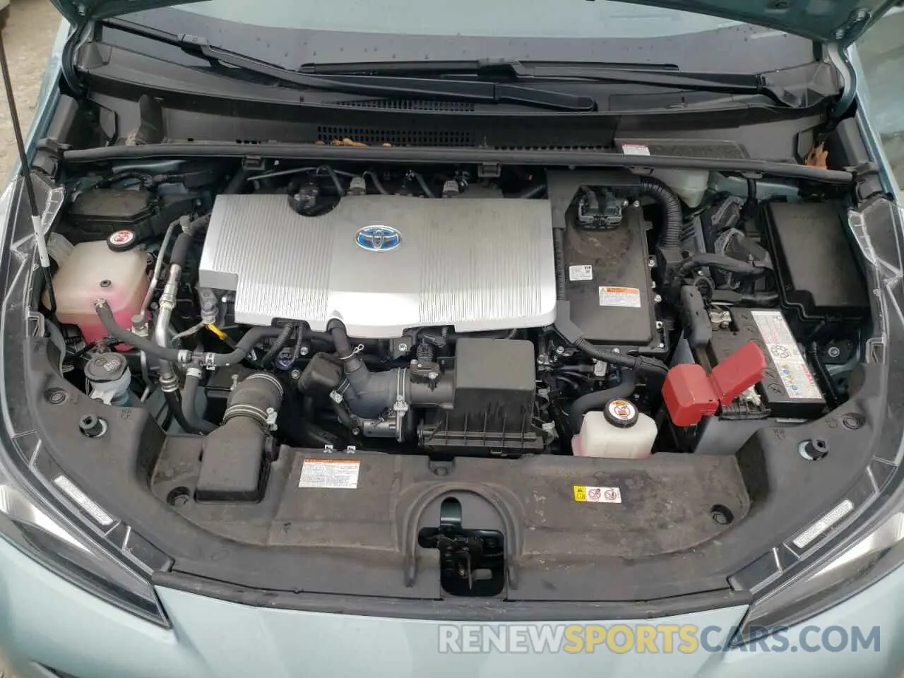 11 Фотография поврежденного автомобиля JTDKARFU8L3104405 TOYOTA PRIUS 2020