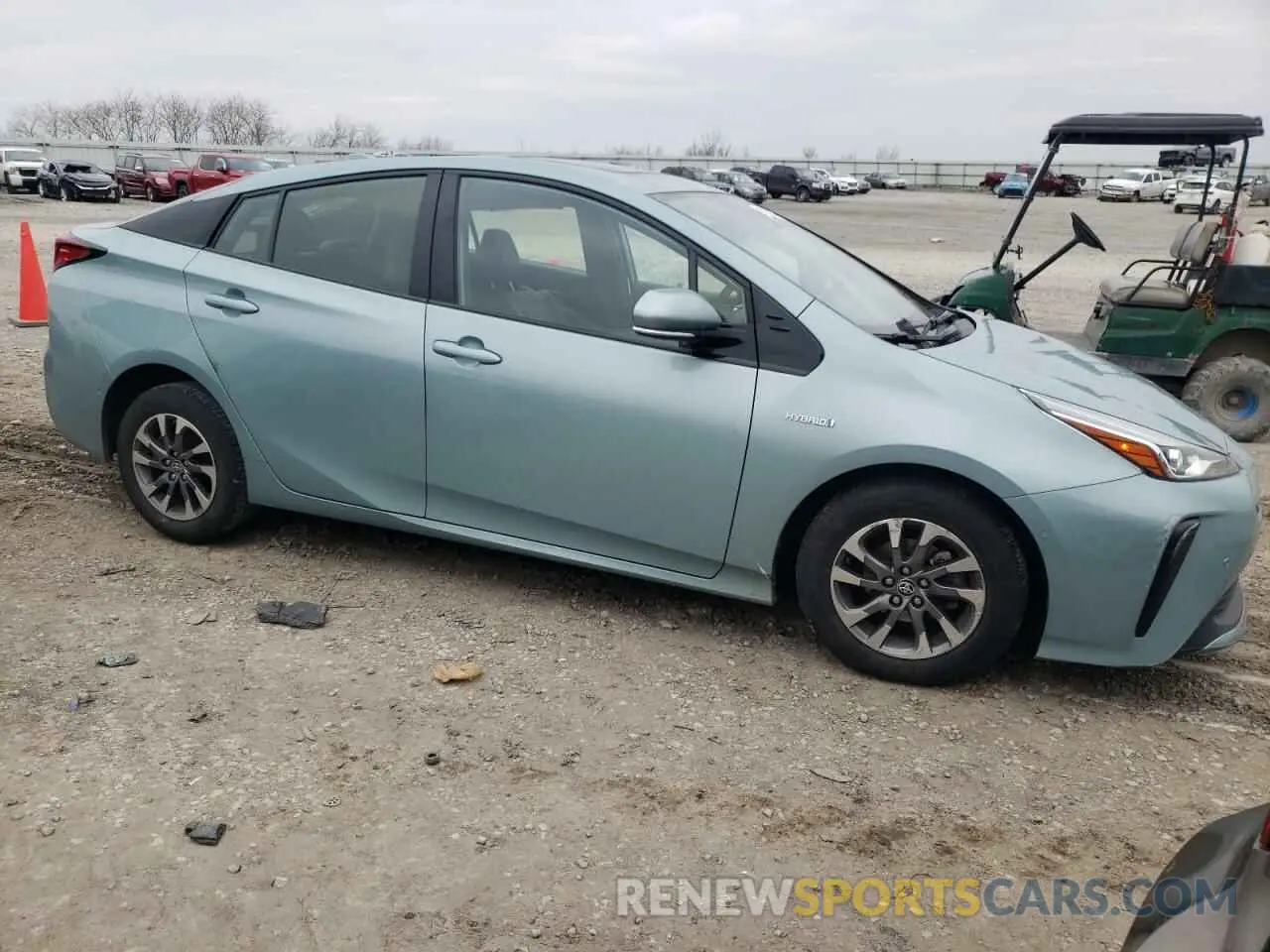 4 Фотография поврежденного автомобиля JTDKARFU8L3104405 TOYOTA PRIUS 2020