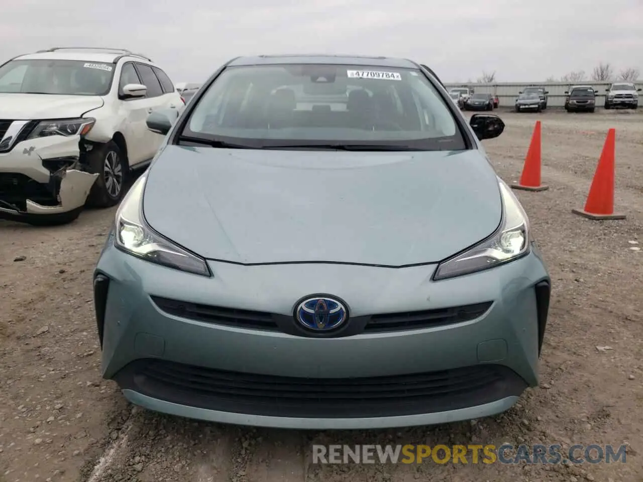 5 Фотография поврежденного автомобиля JTDKARFU8L3104405 TOYOTA PRIUS 2020