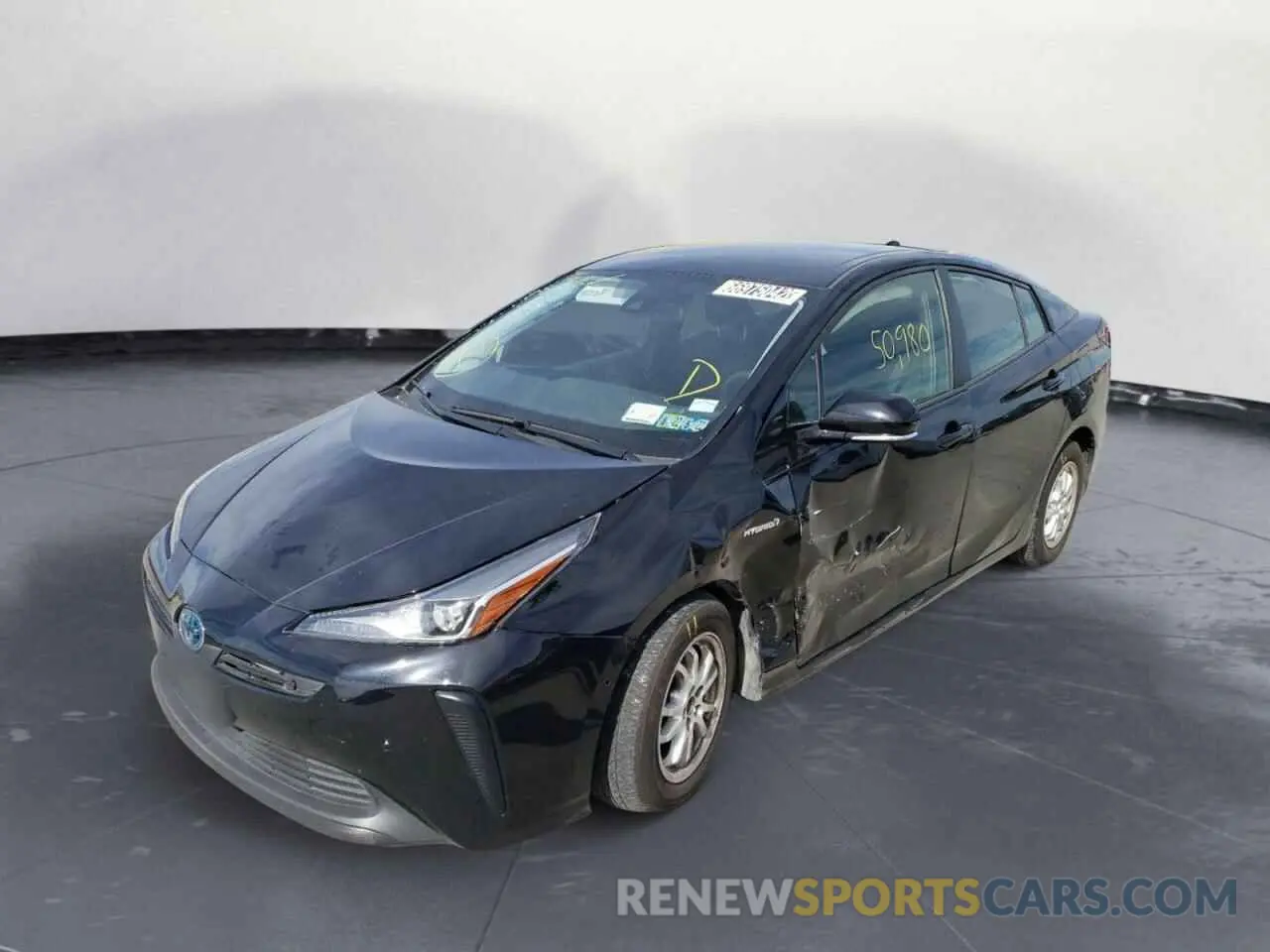 2 Фотография поврежденного автомобиля JTDKARFU8L3111404 TOYOTA PRIUS 2020
