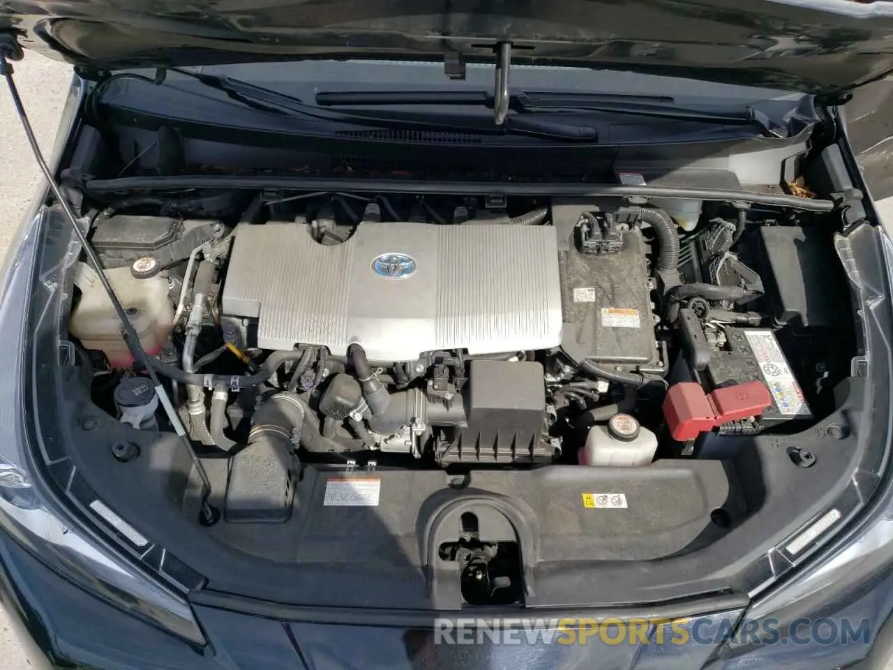 7 Фотография поврежденного автомобиля JTDKARFU8L3111404 TOYOTA PRIUS 2020