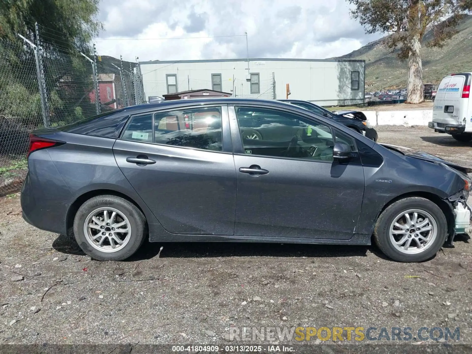 13 Photograph of a damaged car JTDKARFU8L3114786 TOYOTA PRIUS 2020