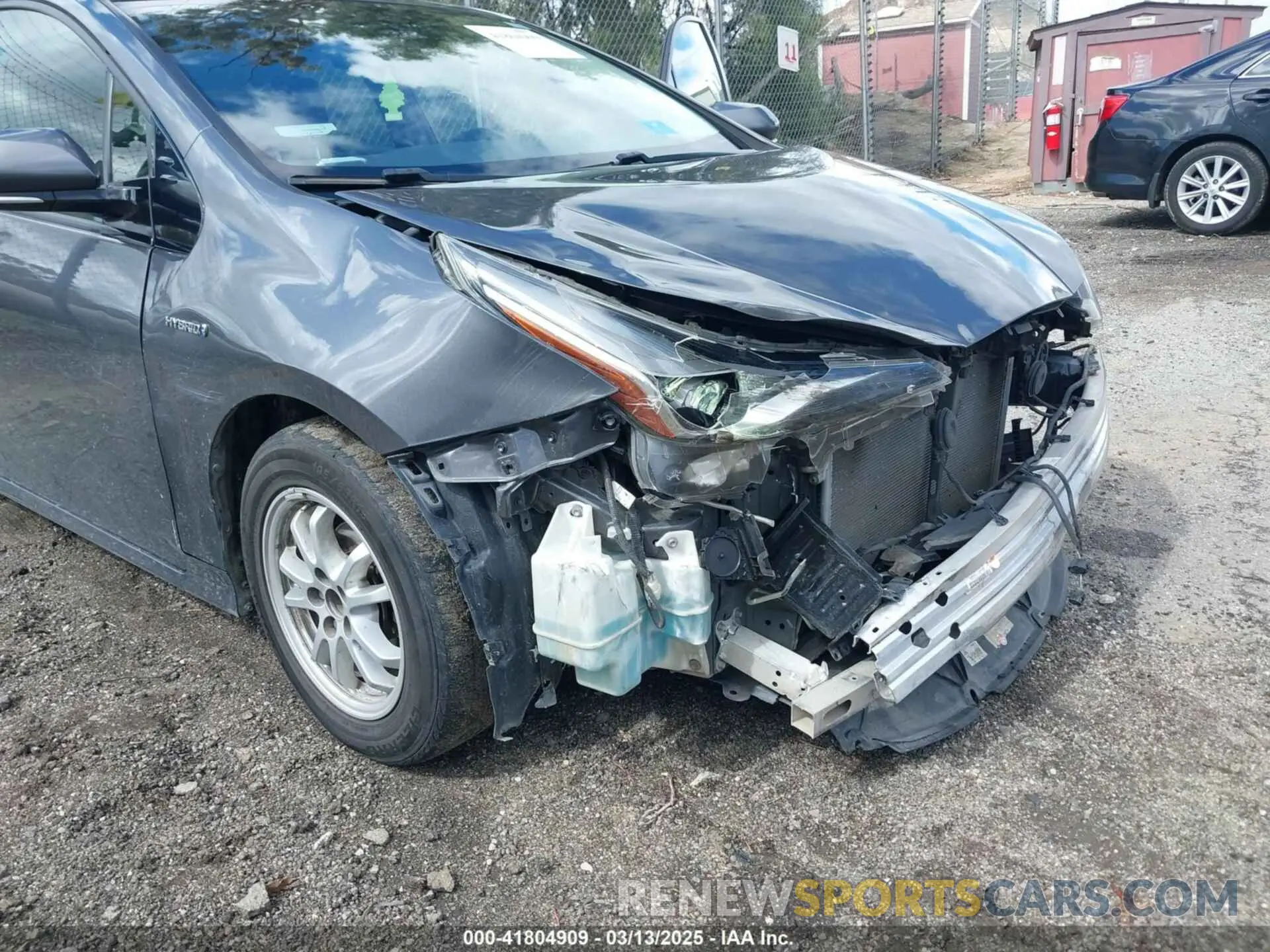 17 Photograph of a damaged car JTDKARFU8L3114786 TOYOTA PRIUS 2020