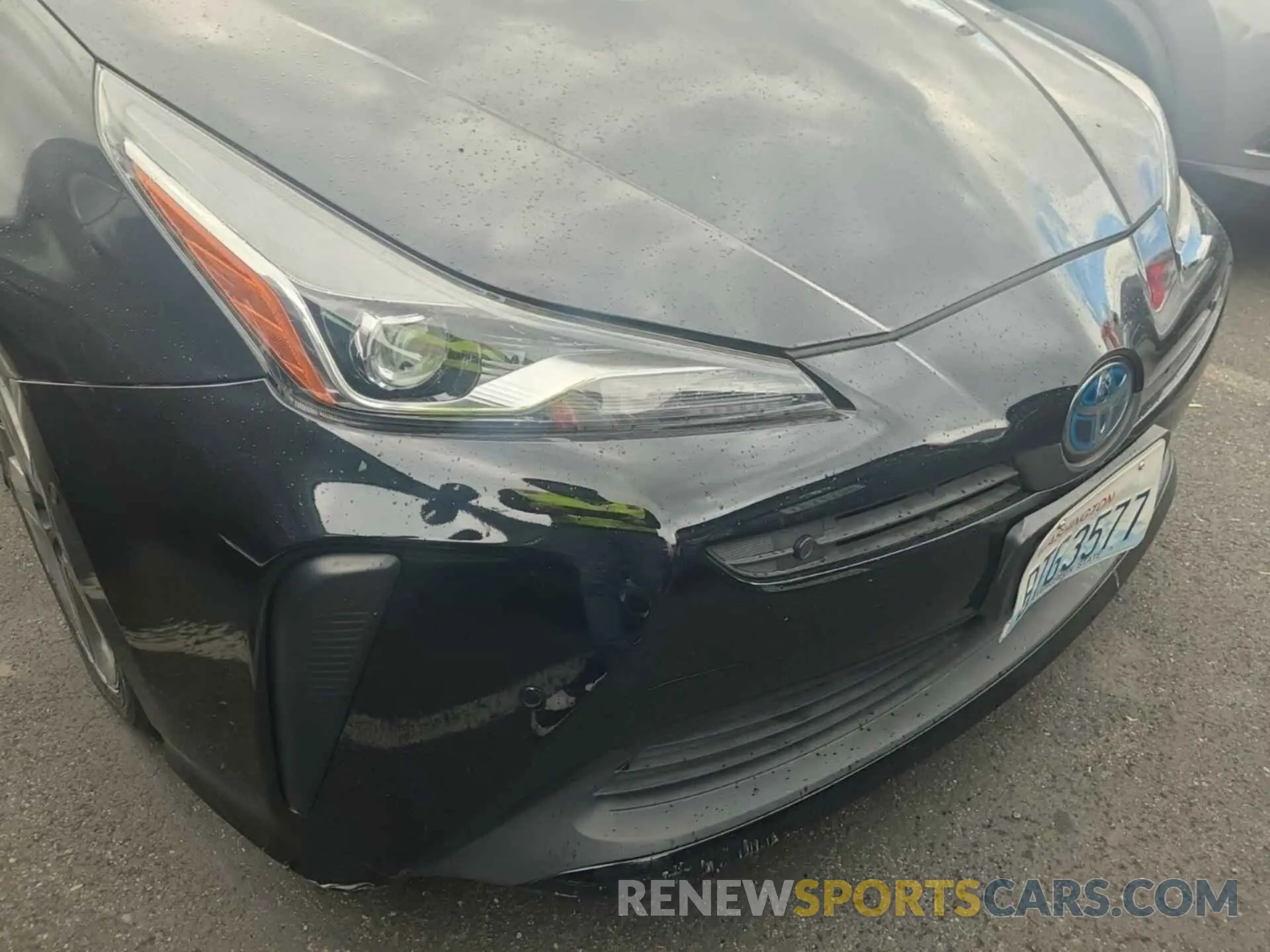 8 Photograph of a damaged car JTDKARFU8L3115419 TOYOTA PRIUS 2020