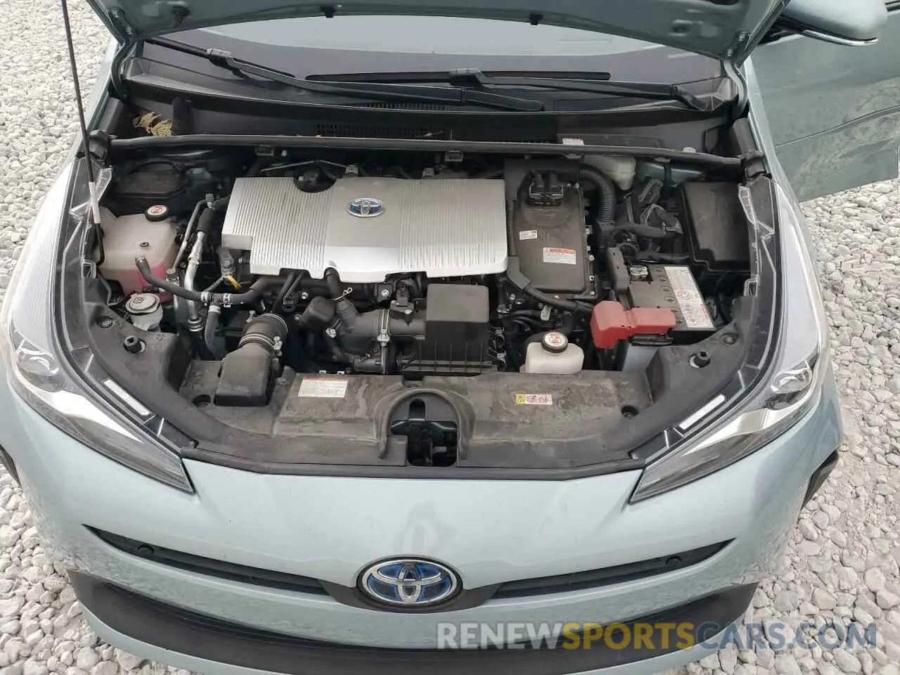 11 Photograph of a damaged car JTDKARFU8L3116957 TOYOTA PRIUS 2020