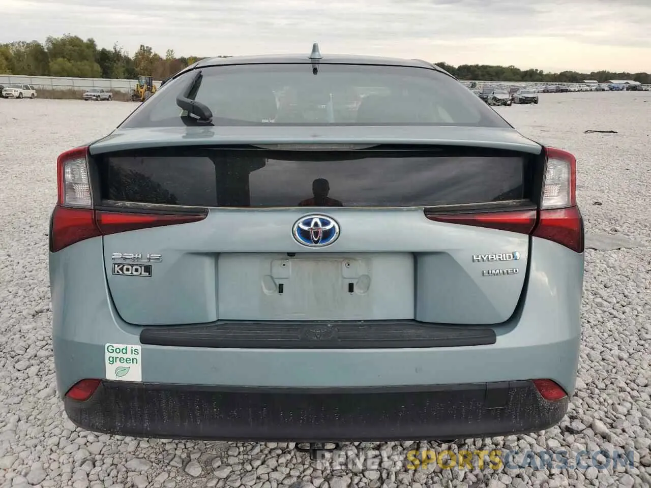 6 Photograph of a damaged car JTDKARFU8L3116957 TOYOTA PRIUS 2020