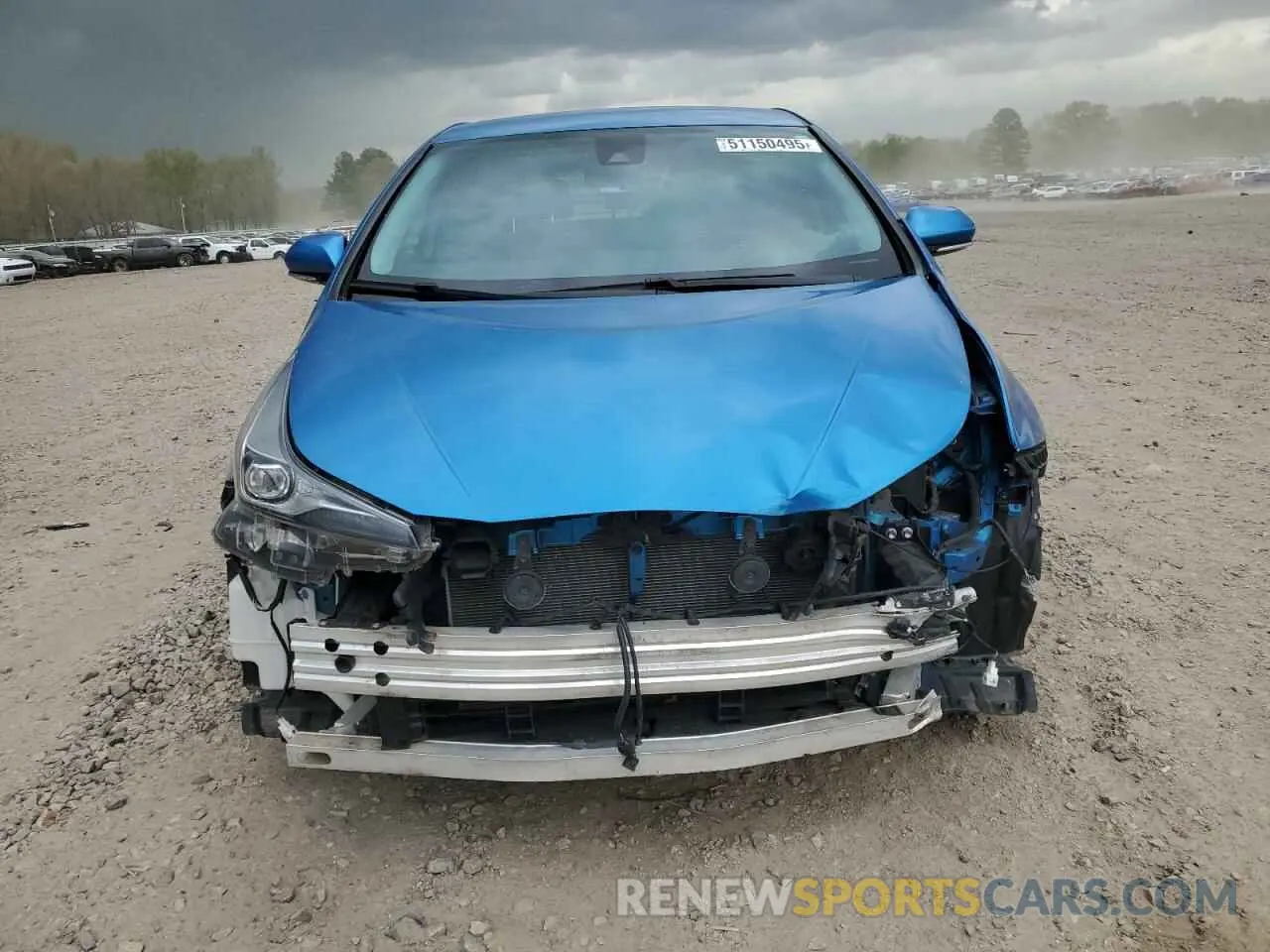 5 Photograph of a damaged car JTDKARFU9L3113937 TOYOTA PRIUS 2020