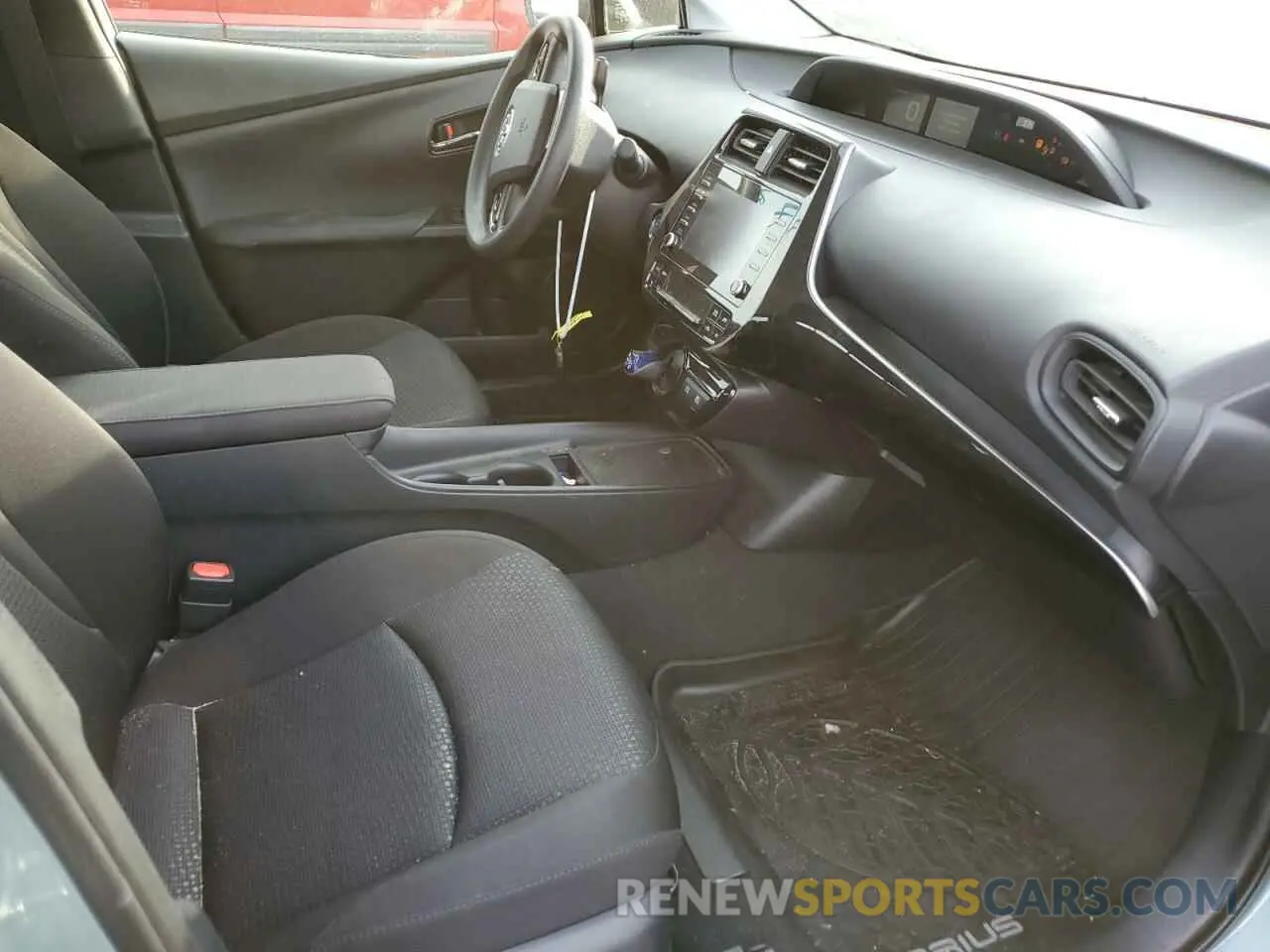 5 Photograph of a damaged car JTDKARFU9L3117695 TOYOTA PRIUS 2020