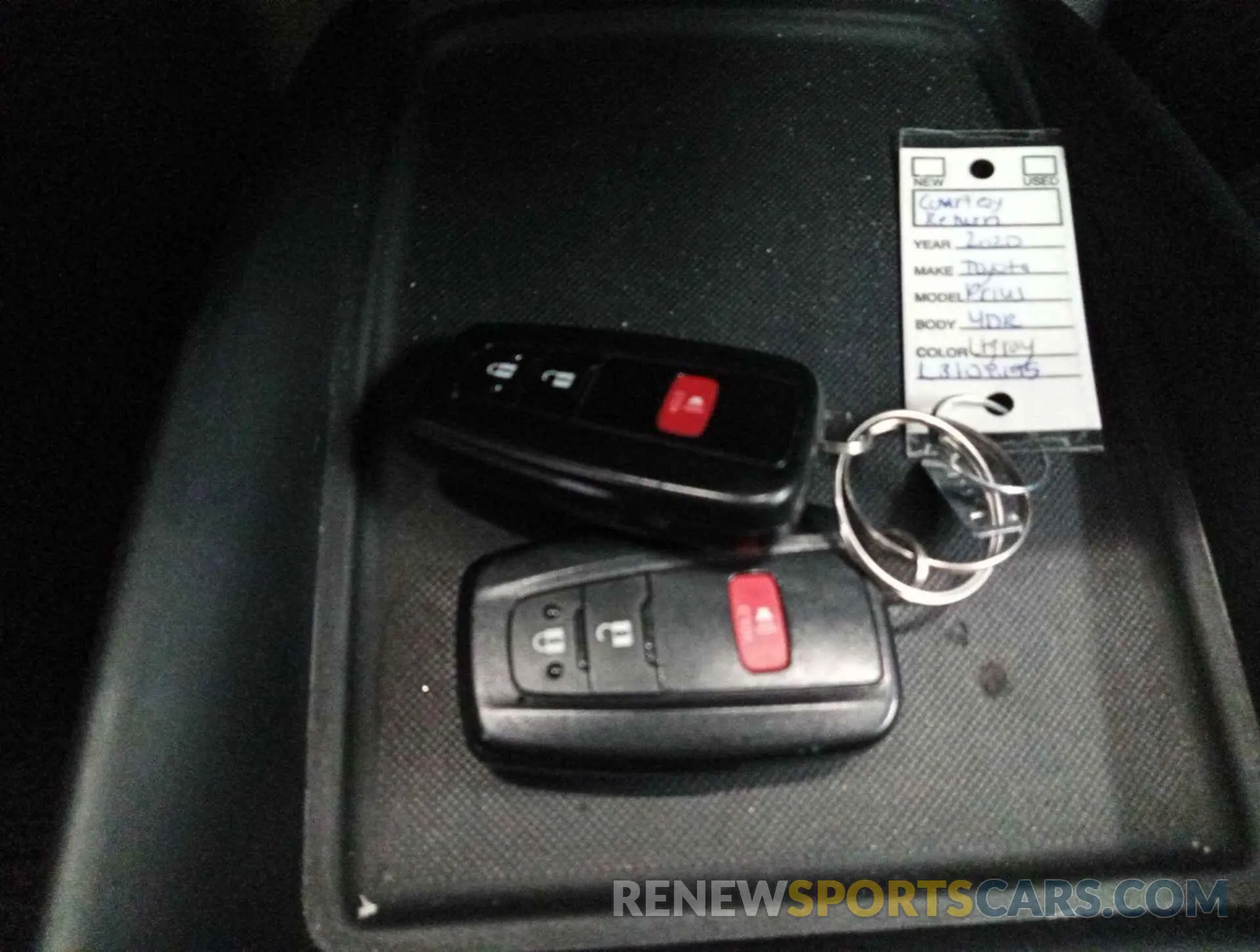 5 Photograph of a damaged car JTDKARFUXL3108195 TOYOTA PRIUS 2020
