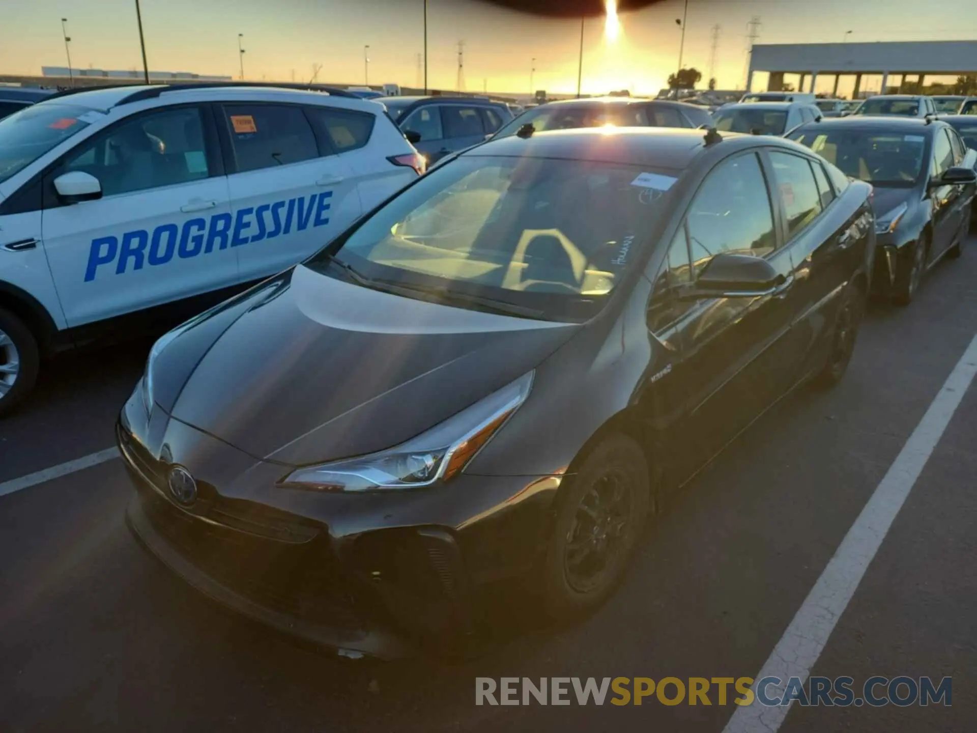 38 Photograph of a damaged car JTDKARFUXL3112344 TOYOTA PRIUS 2020