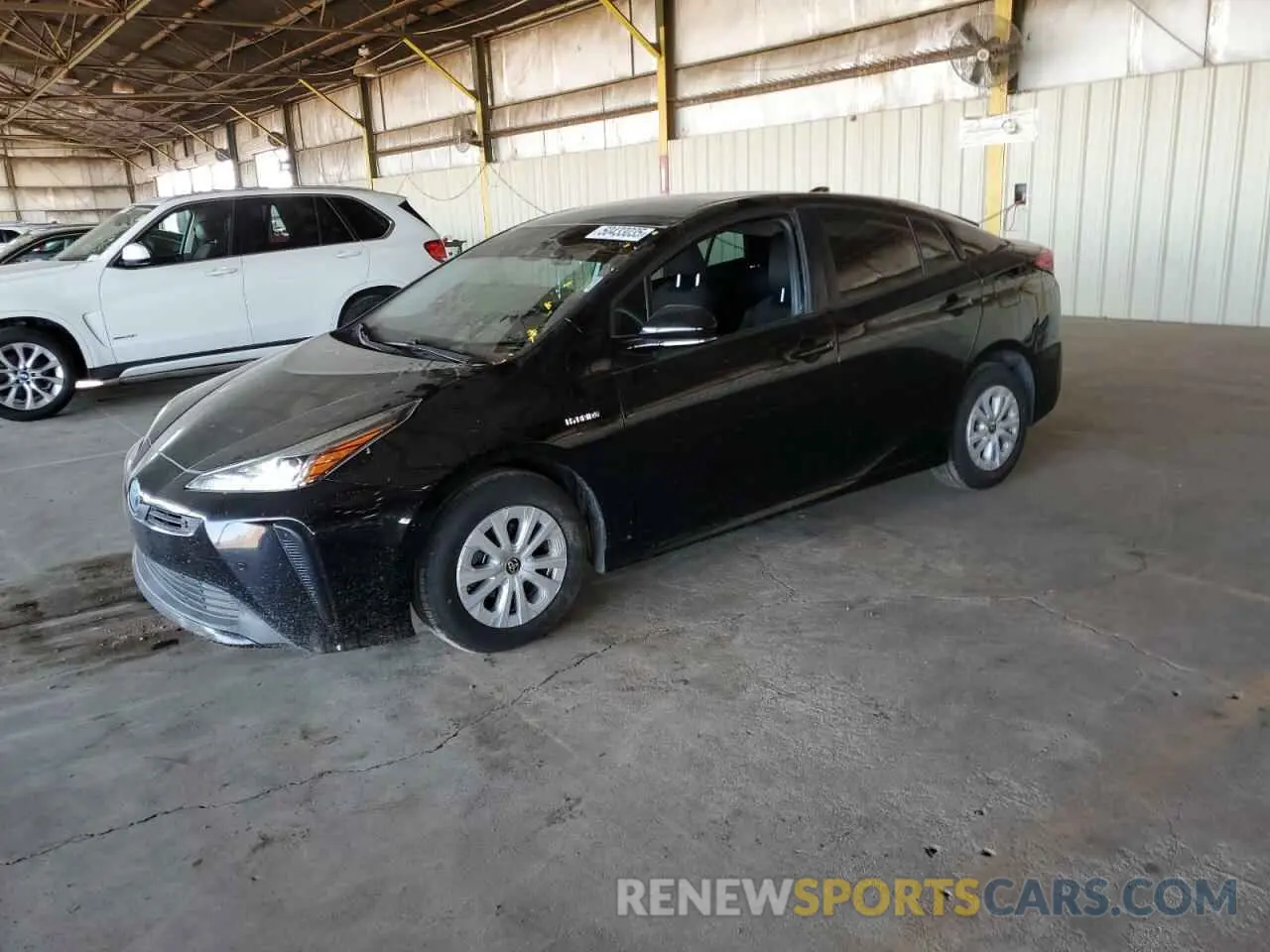 1 Фотография поврежденного автомобиля JTDKARFUXL3118256 TOYOTA PRIUS 2020