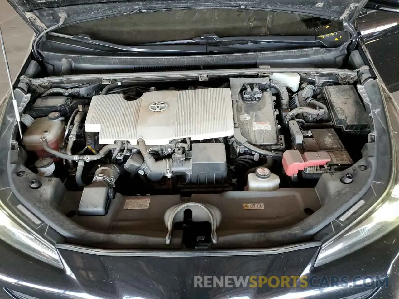 12 Фотография поврежденного автомобиля JTDKARFUXL3118256 TOYOTA PRIUS 2020