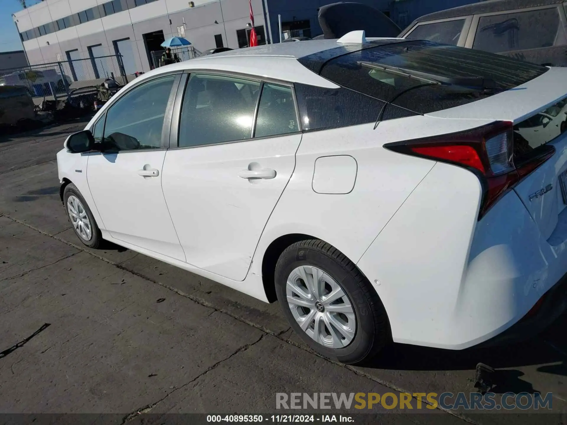 3 Photograph of a damaged car JTDKARFUXL3120301 TOYOTA PRIUS 2020