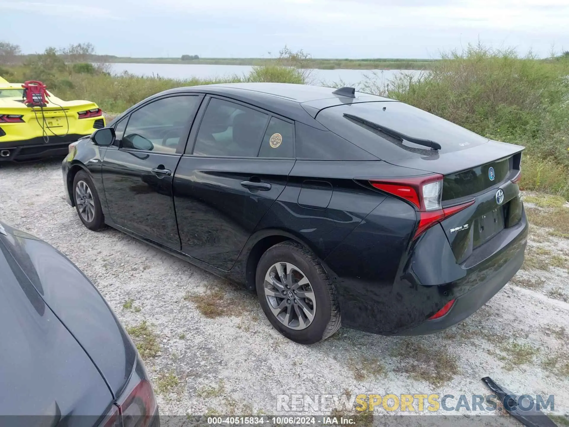 3 Photograph of a damaged car JTDKARFUXL3120721 TOYOTA PRIUS 2020