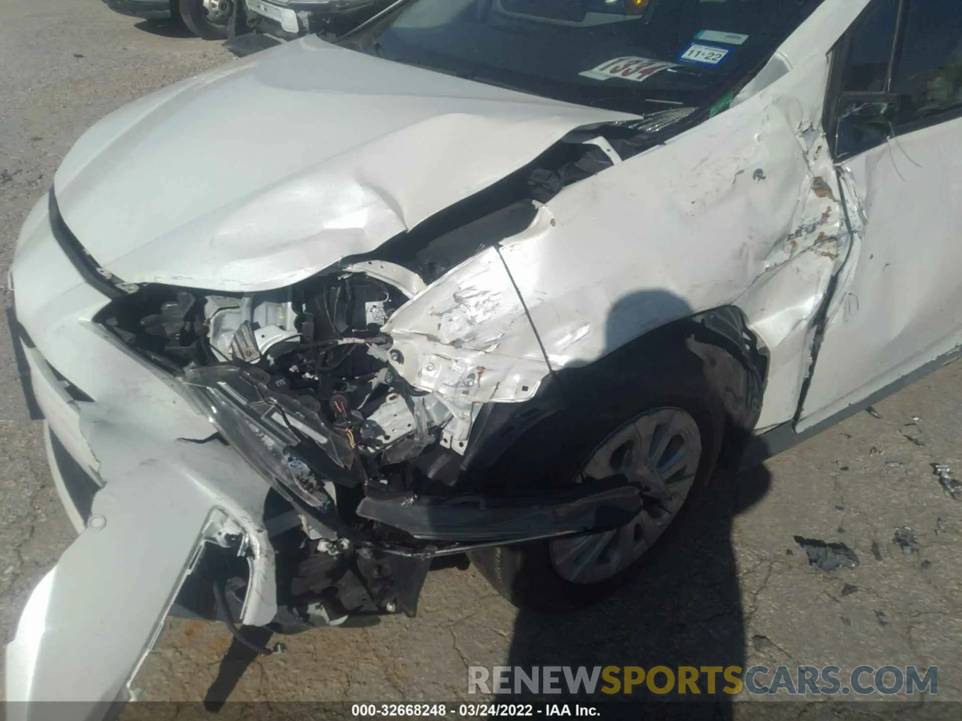 6 Photograph of a damaged car JTDKARFUXL3122906 TOYOTA PRIUS 2020
