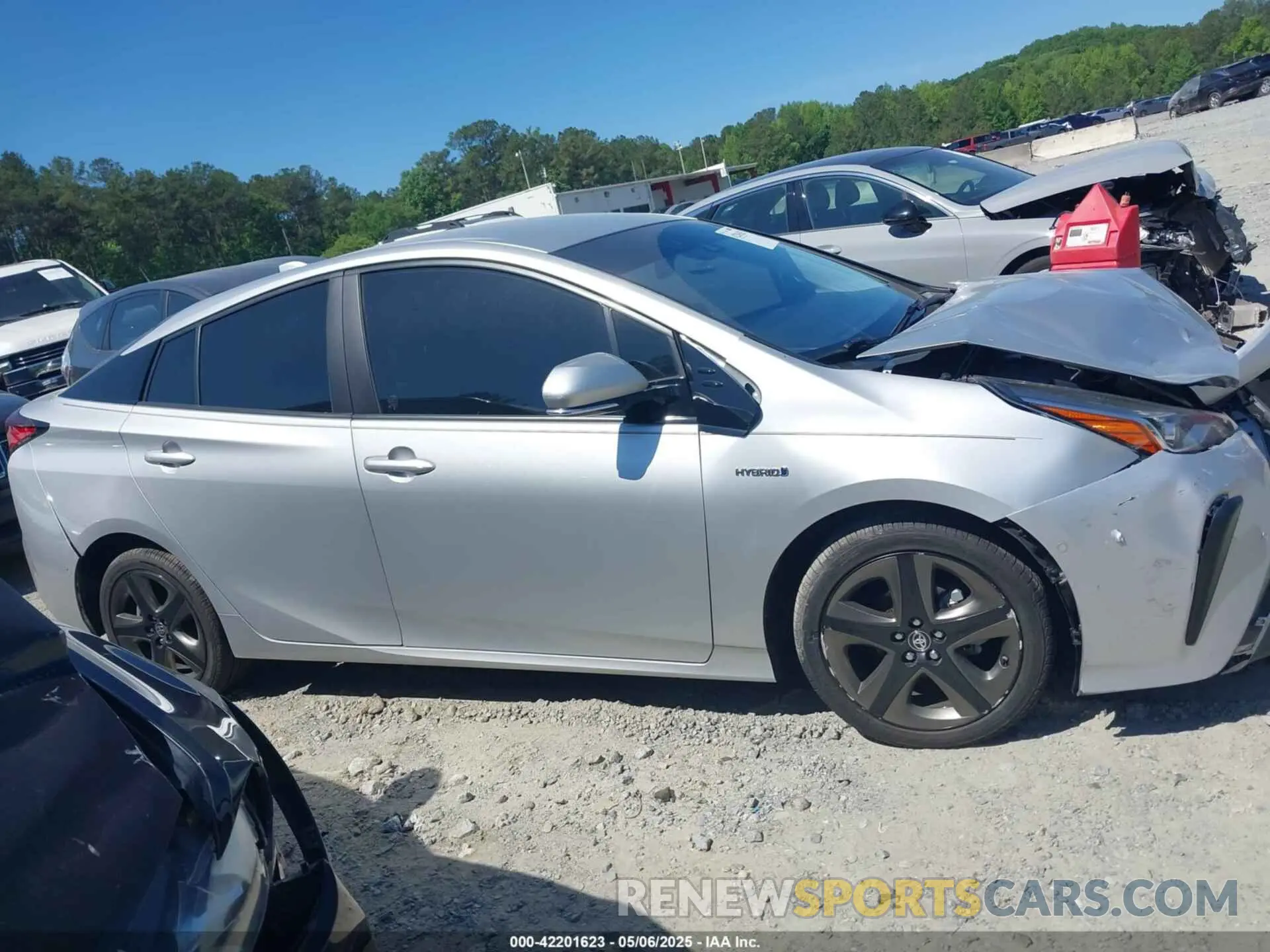 13 Photograph of a damaged car JTDKARFUXL3125434 TOYOTA PRIUS 2020