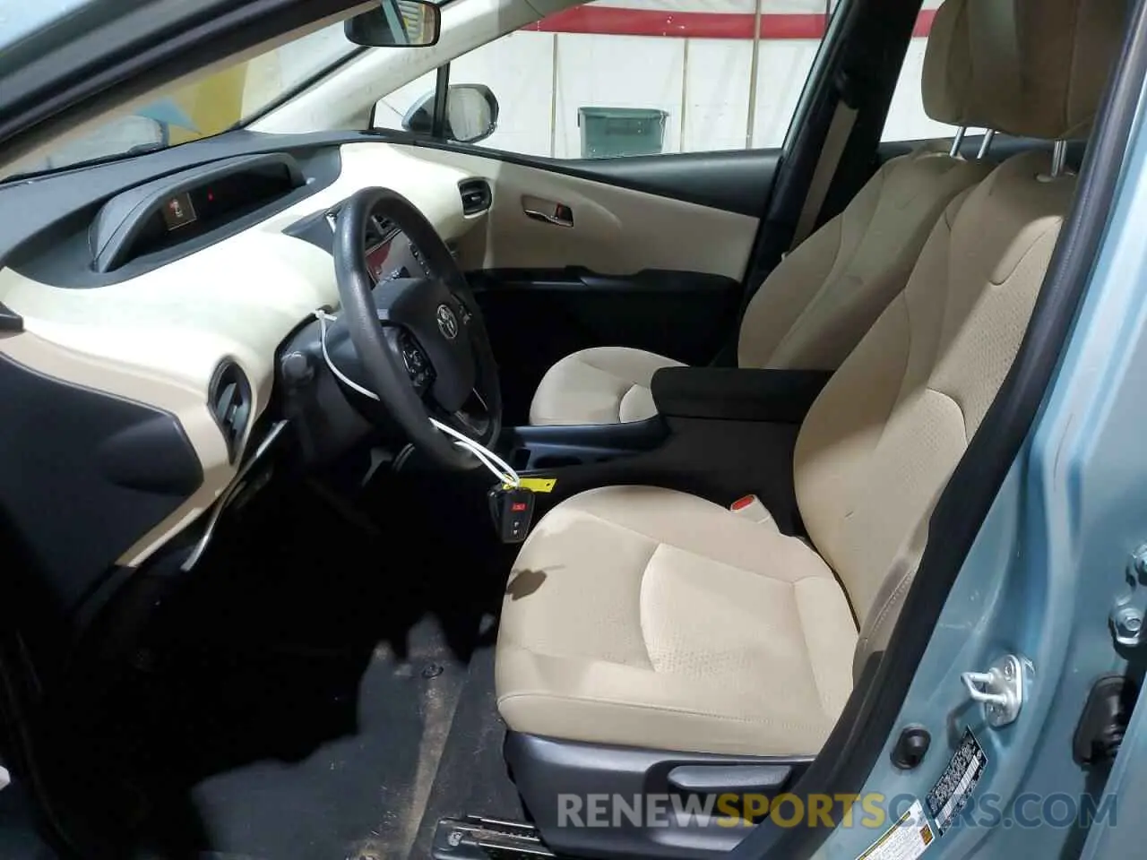 7 Photograph of a damaged car JTDL9RFU0L3017241 TOYOTA PRIUS 2020
