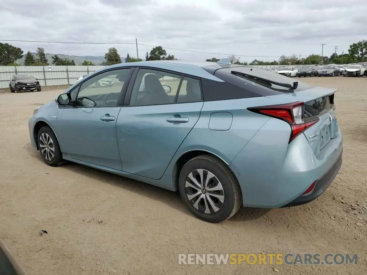 2 Фотография поврежденного автомобиля JTDL9RFU4L3018599 TOYOTA PRIUS 2020