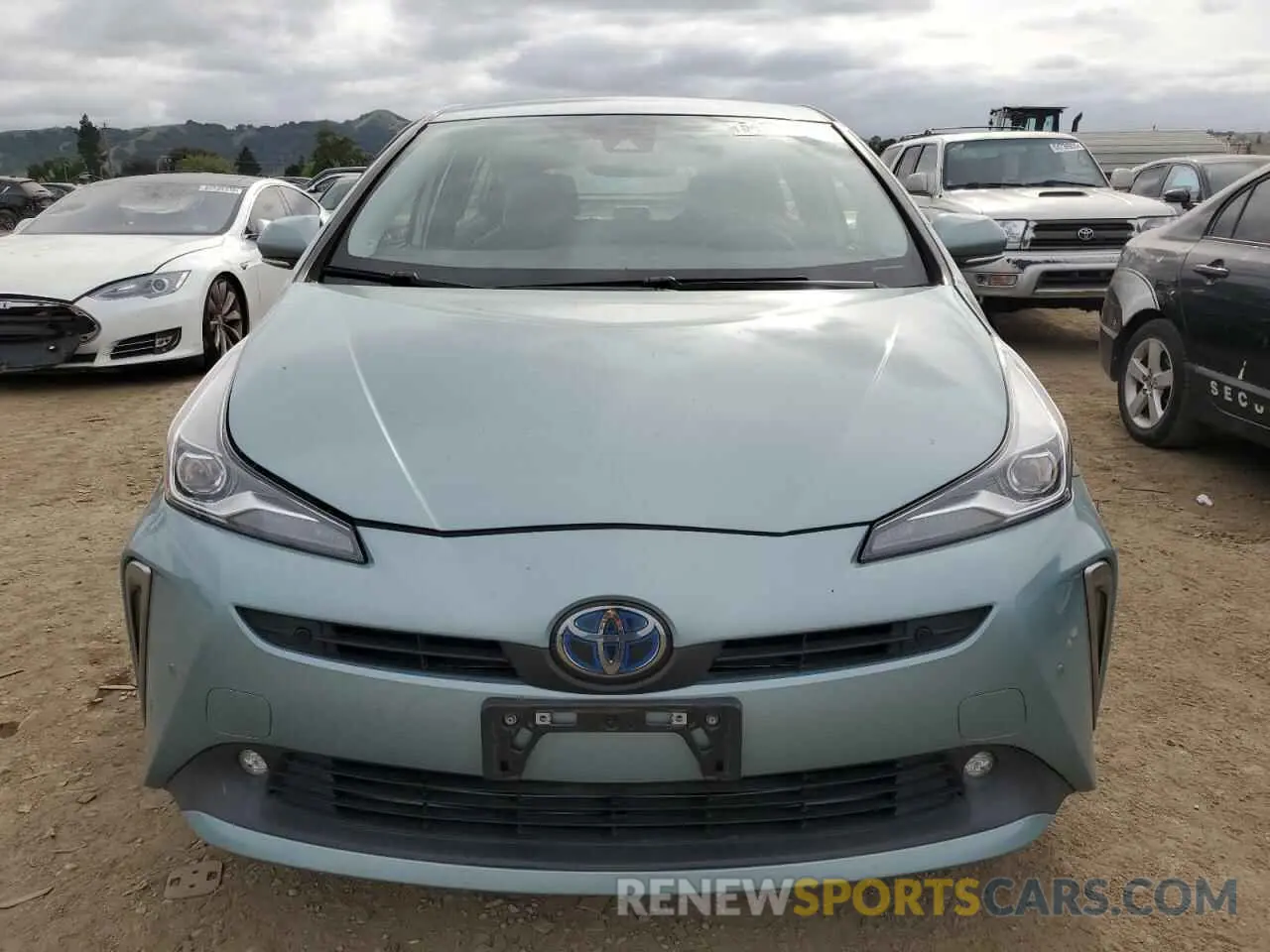 5 Фотография поврежденного автомобиля JTDL9RFU4L3018599 TOYOTA PRIUS 2020