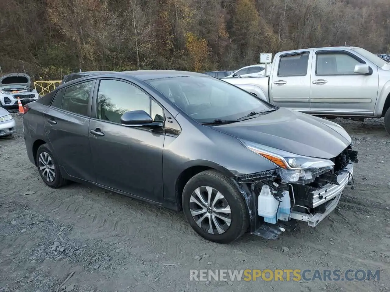 4 Photograph of a damaged car JTDL9RFU4L3020434 TOYOTA PRIUS 2020