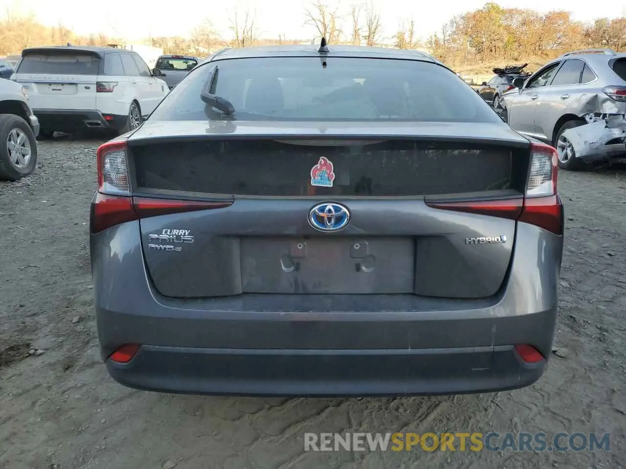 6 Photograph of a damaged car JTDL9RFU4L3020434 TOYOTA PRIUS 2020