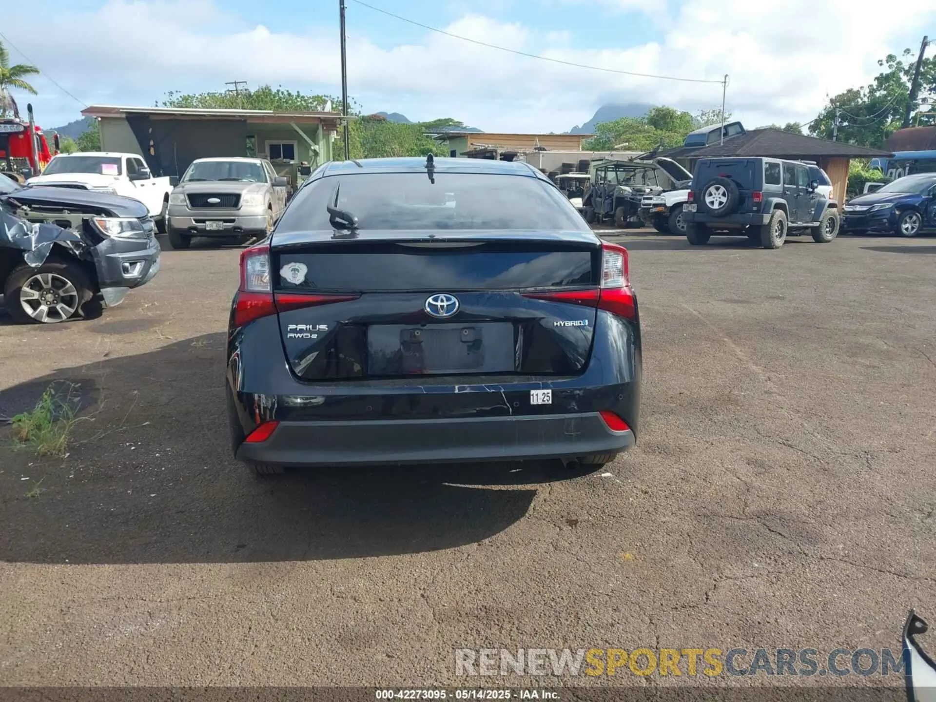 17 Фотография поврежденного автомобиля JTDL9RFU5L3013704 TOYOTA PRIUS 2020
