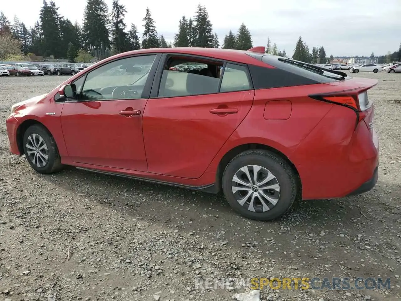 2 Фотография поврежденного автомобиля JTDL9RFU6L3019320 TOYOTA PRIUS 2020