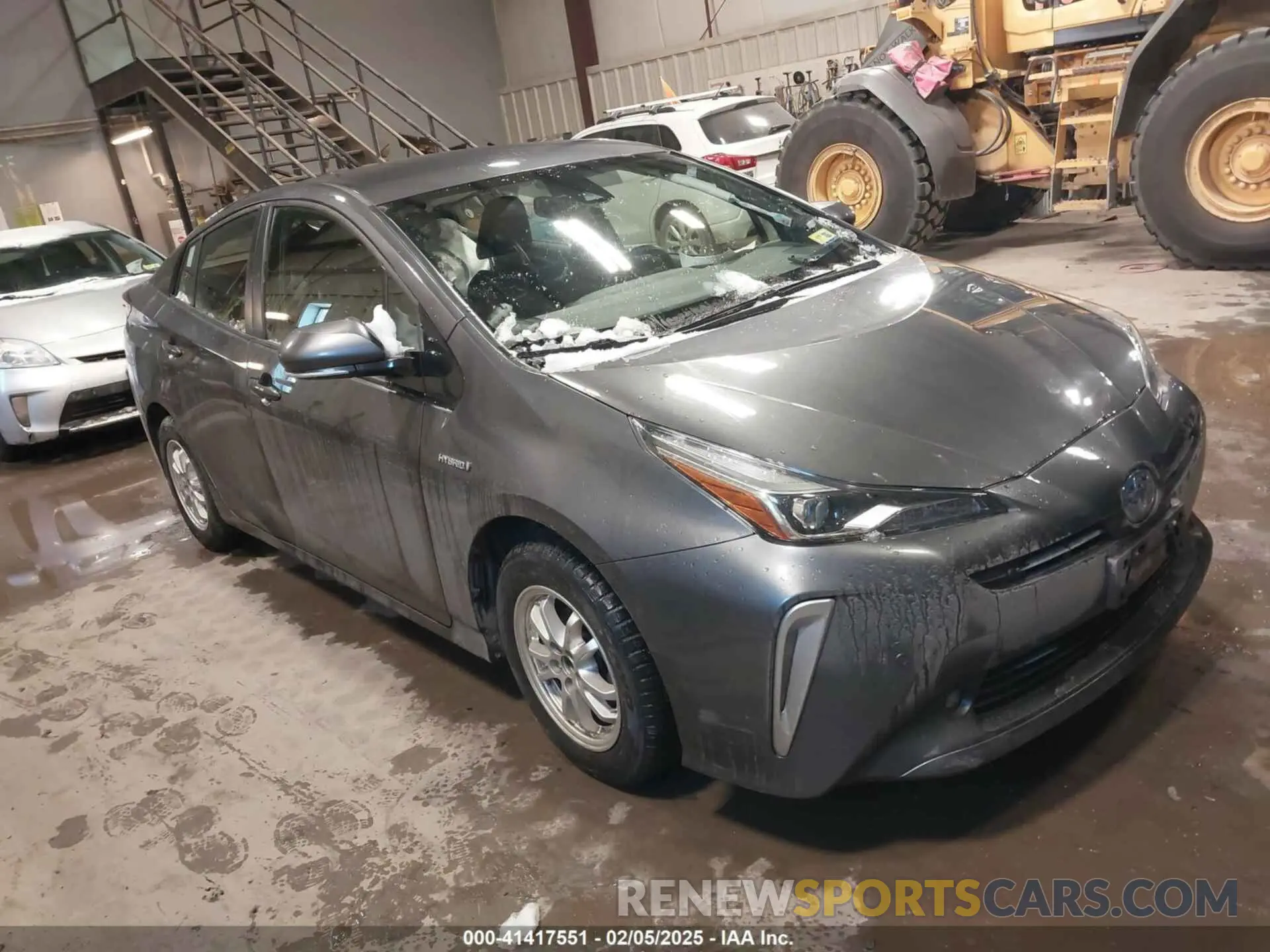 1 Photograph of a damaged car JTDL9RFU8L3016452 TOYOTA PRIUS 2020