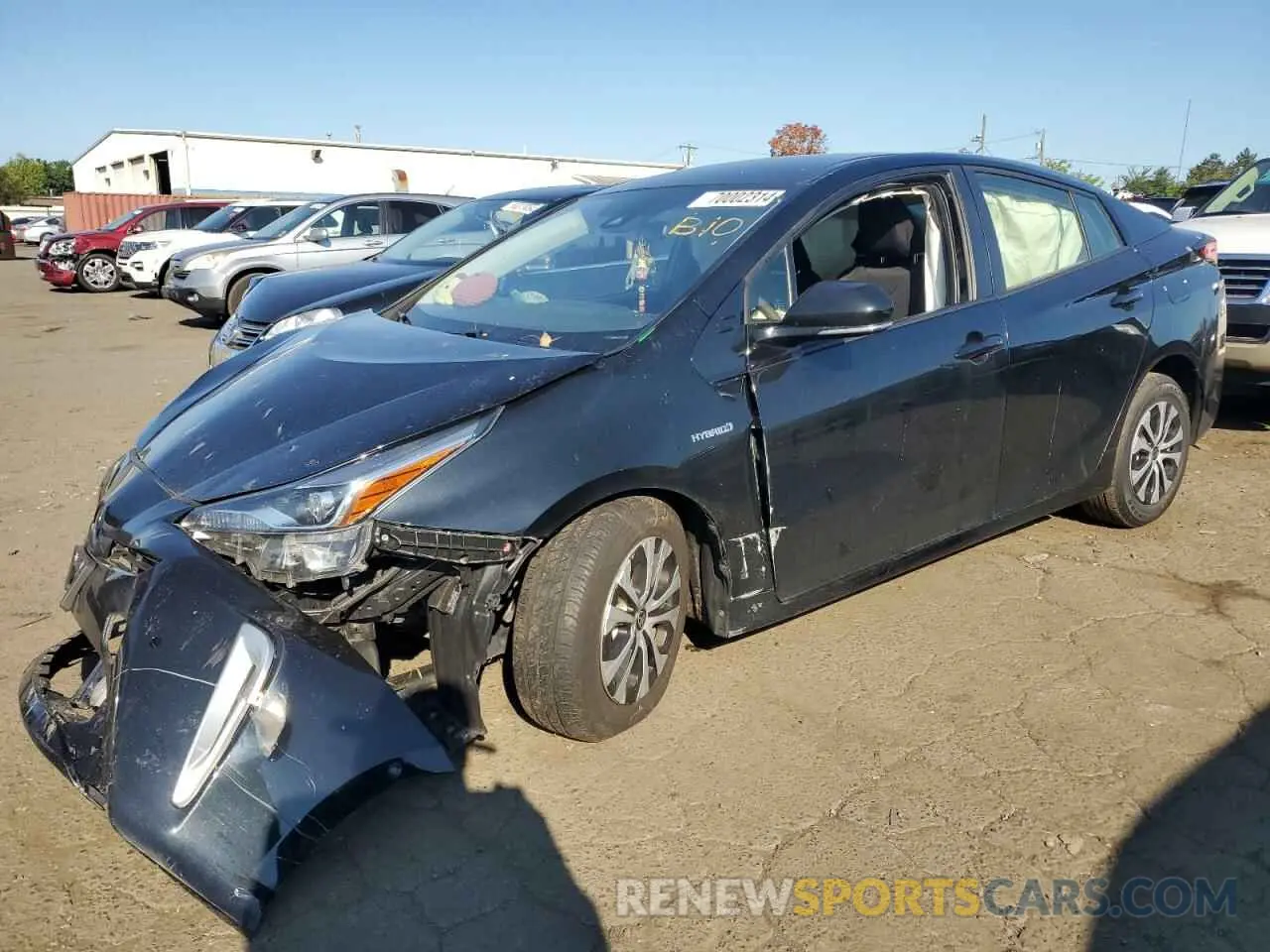 1 Photograph of a damaged car JTDL9RFU8L3019335 TOYOTA PRIUS 2020