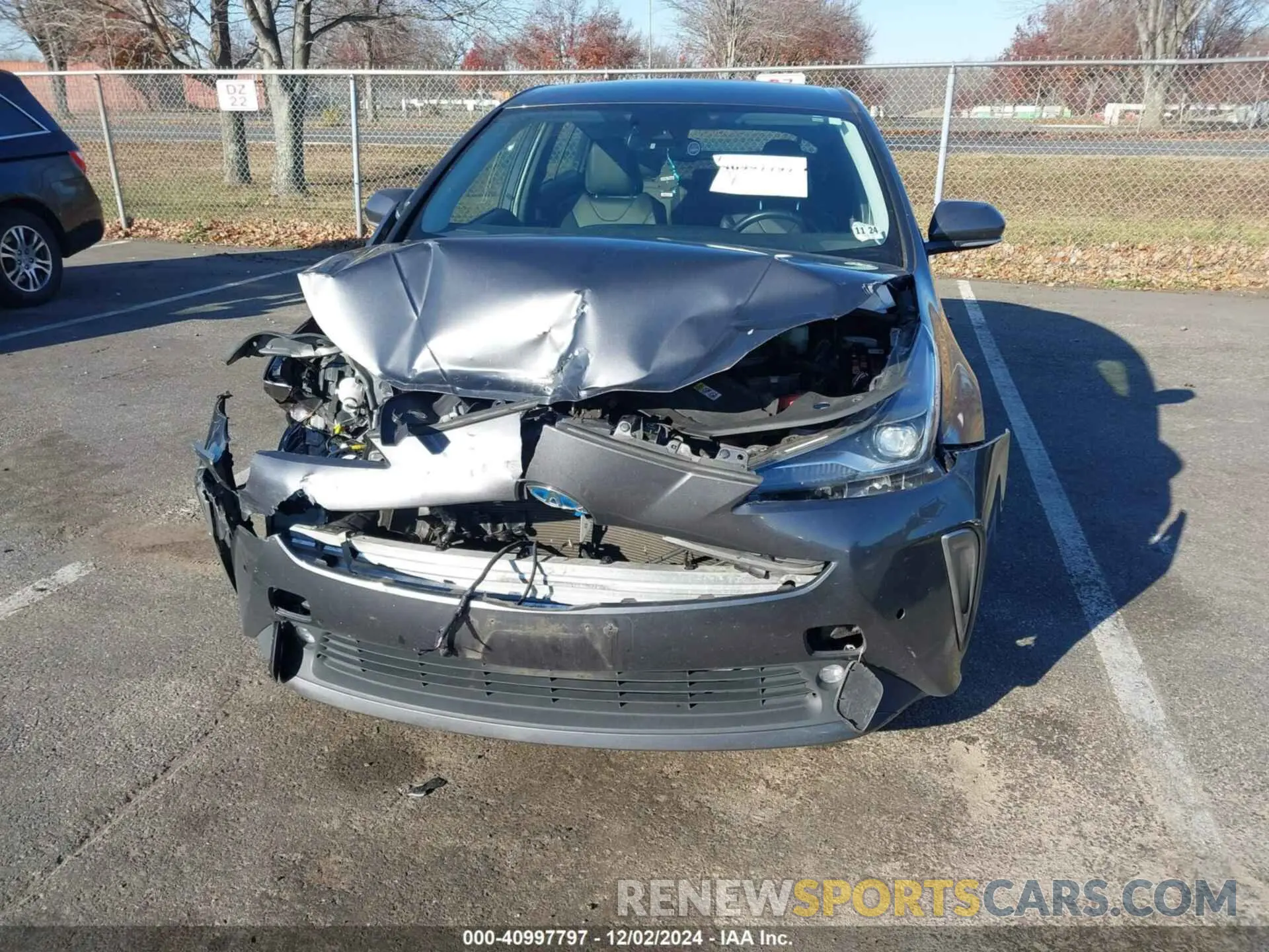 6 Фотография поврежденного автомобиля JTDL9RFU9L3014385 TOYOTA PRIUS 2020