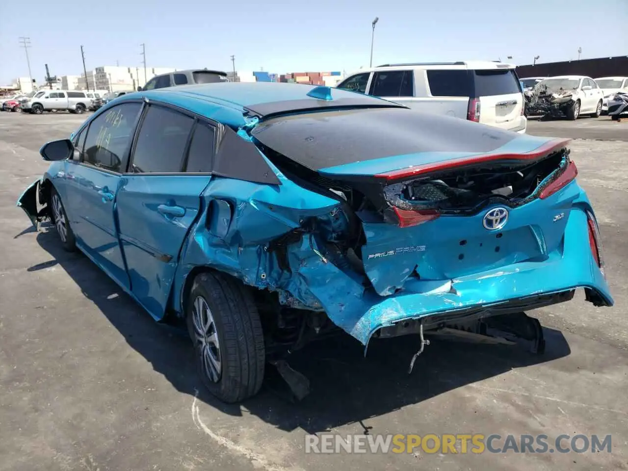 3 Photograph of a damaged car JTDKAMFP0M3167156 TOYOTA PRIUS 2021