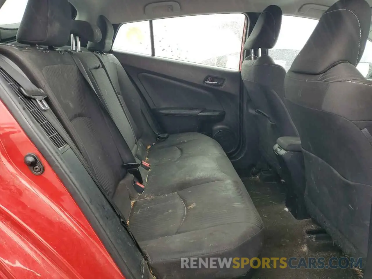 10 Фотография поврежденного автомобиля JTDKAMFP0M3173748 TOYOTA PRIUS 2021