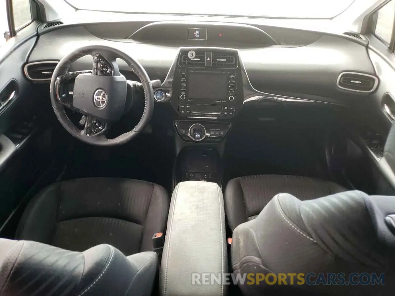 8 Фотография поврежденного автомобиля JTDKAMFP0M3182773 TOYOTA PRIUS 2021