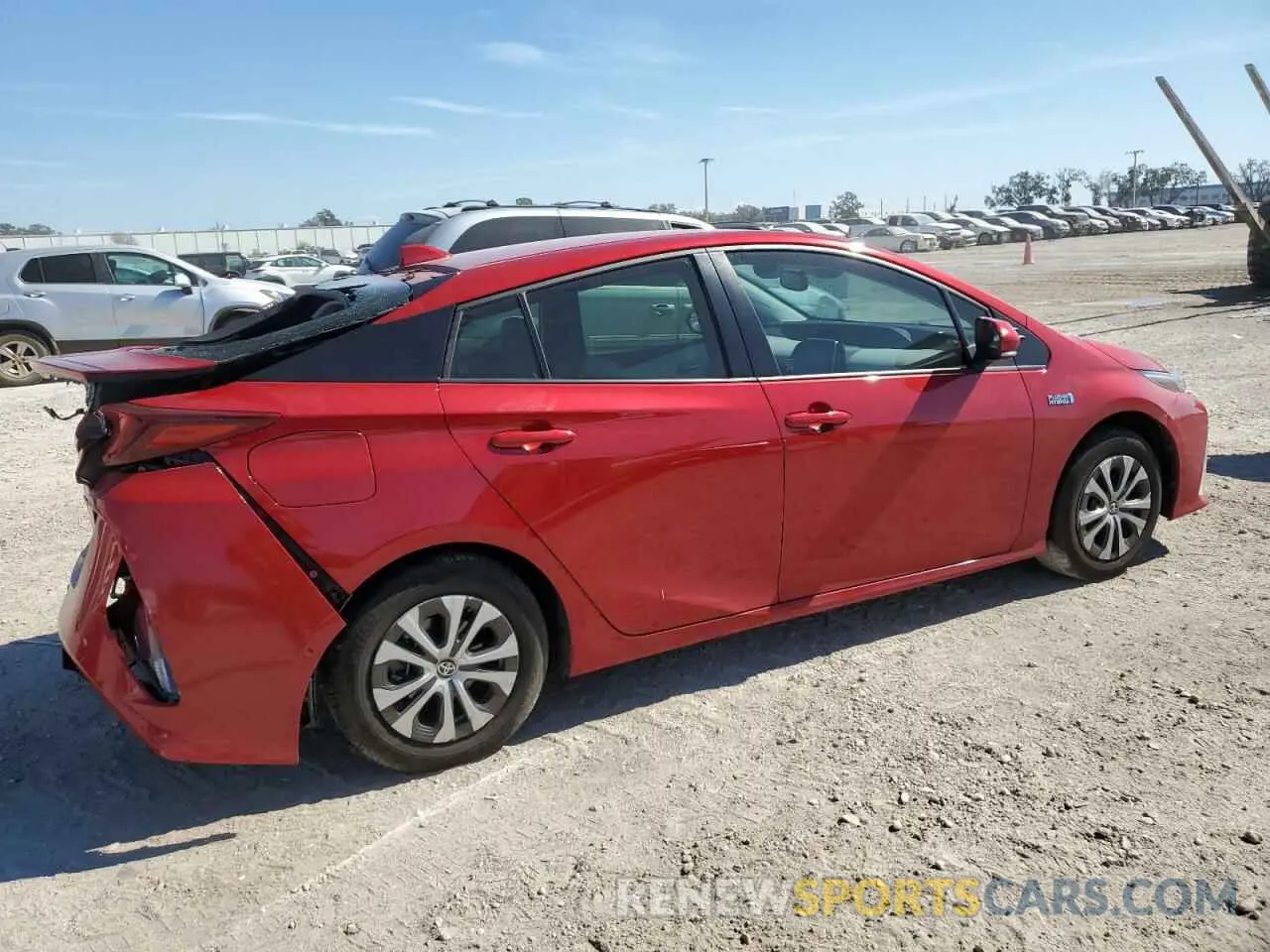 3 Photograph of a damaged car JTDKAMFP0M3190260 TOYOTA PRIUS 2021