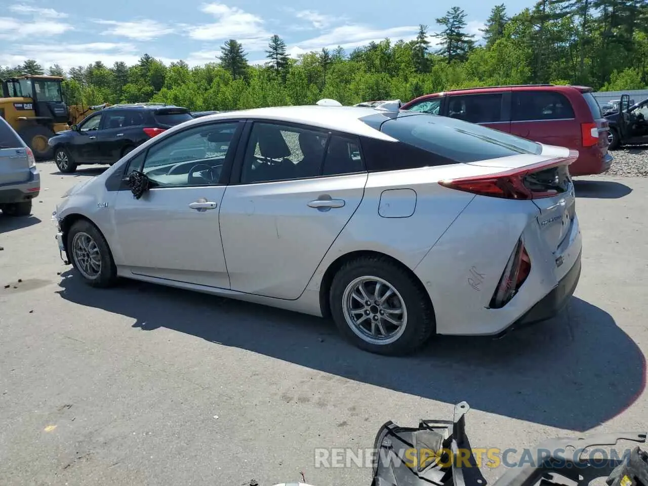 2 Photograph of a damaged car JTDKAMFP1M3179588 TOYOTA PRIUS 2021