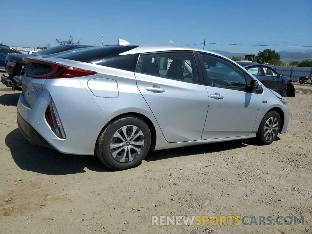 3 Photograph of a damaged car JTDKAMFP1M3182555 TOYOTA PRIUS 2021