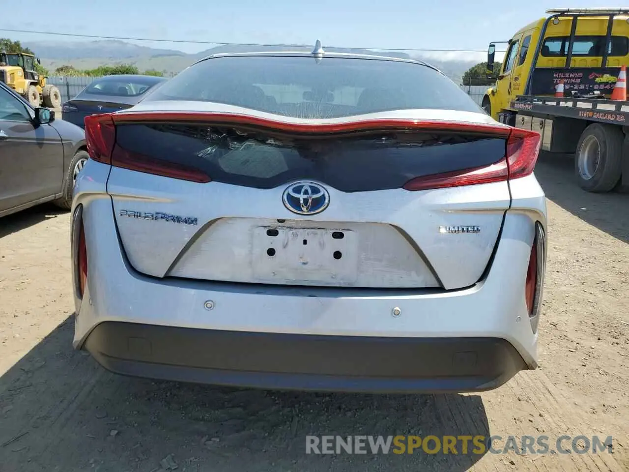6 Photograph of a damaged car JTDKAMFP1M3182555 TOYOTA PRIUS 2021